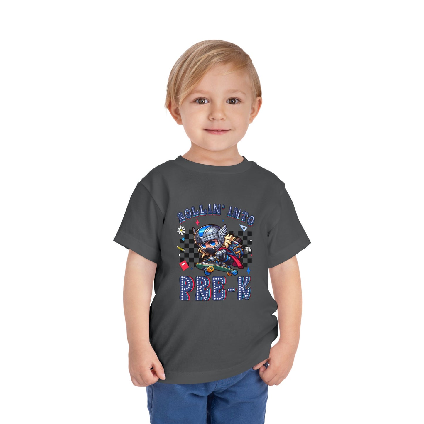 THOR - Rollin' Into Pre-K Toddler Short Sleeve Tee