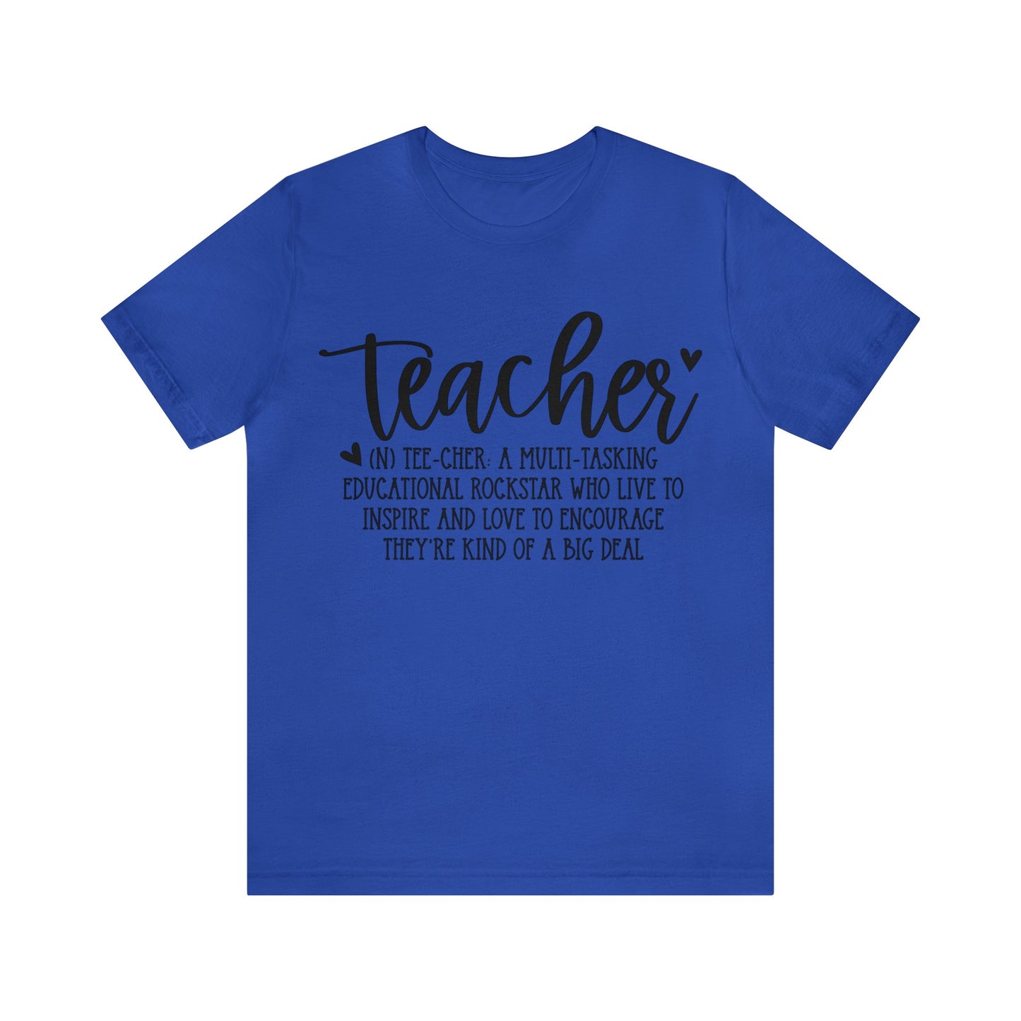 Teacher definition Short sleeve Tshirt