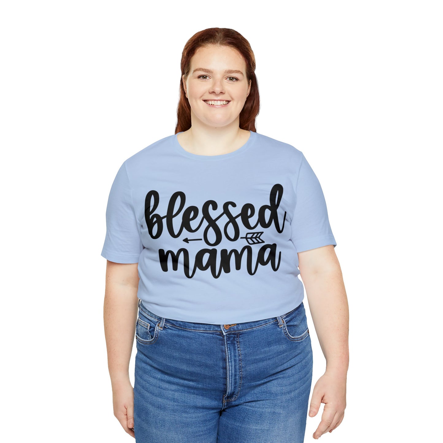 Blessed Mama short sleeve Tshirt