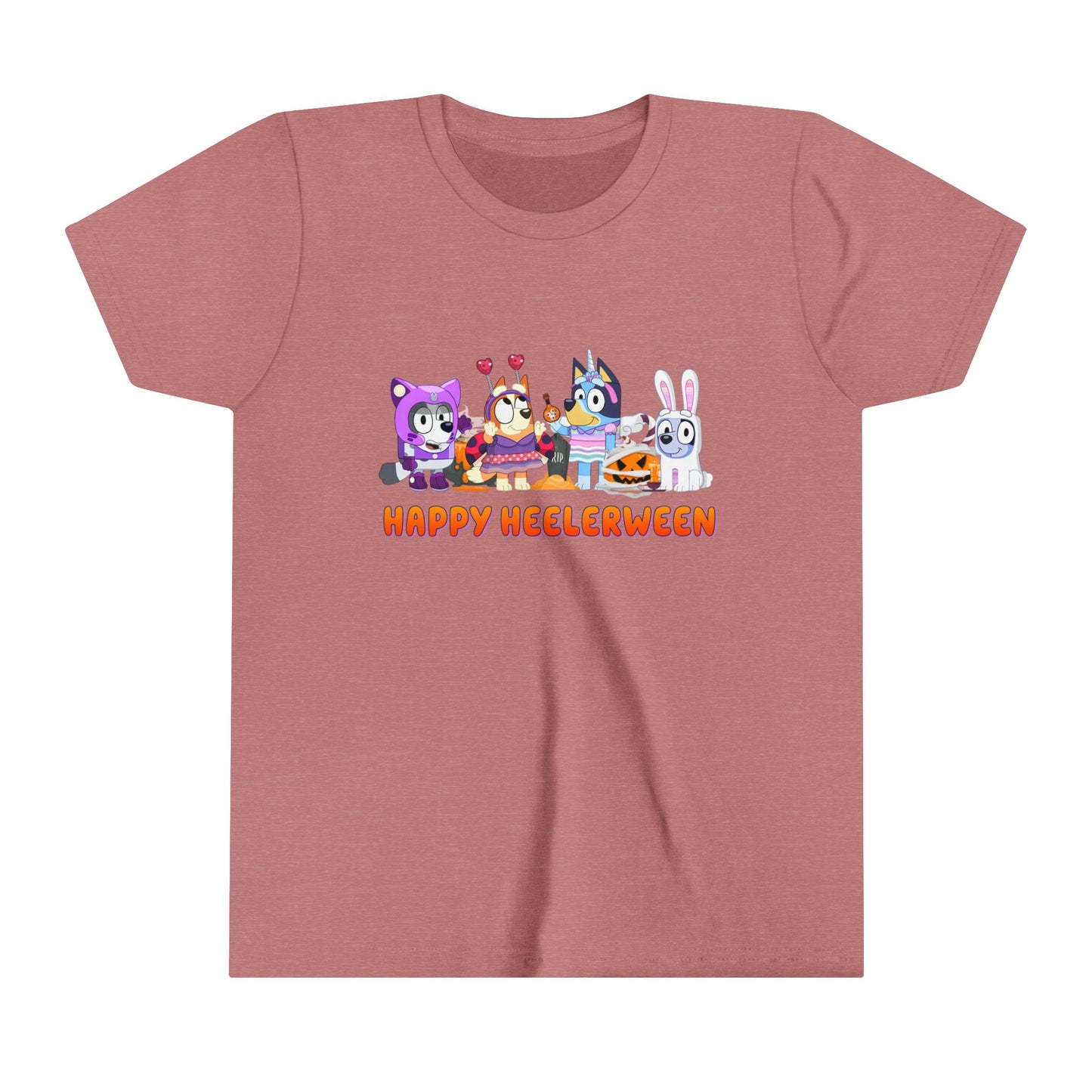 Happy Heelerween Youth Short Sleeve Tee