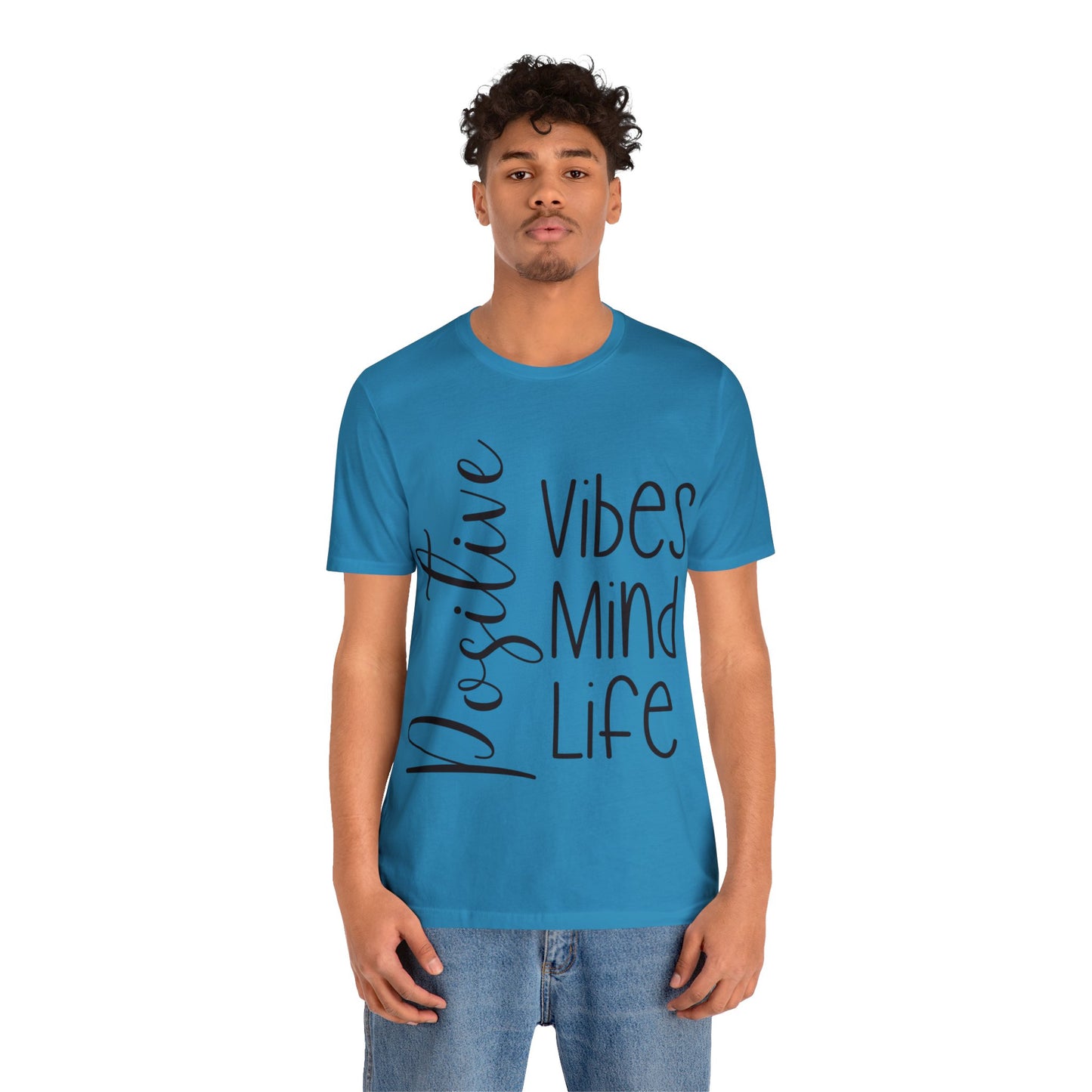 Positive vibes mind life short sleeve Tshirt