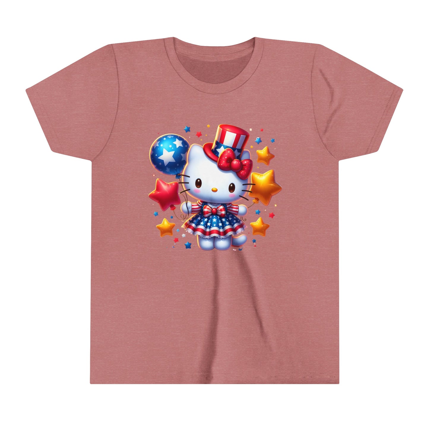 Balloons Hello Kitty Youth Short Sleeve Tee
