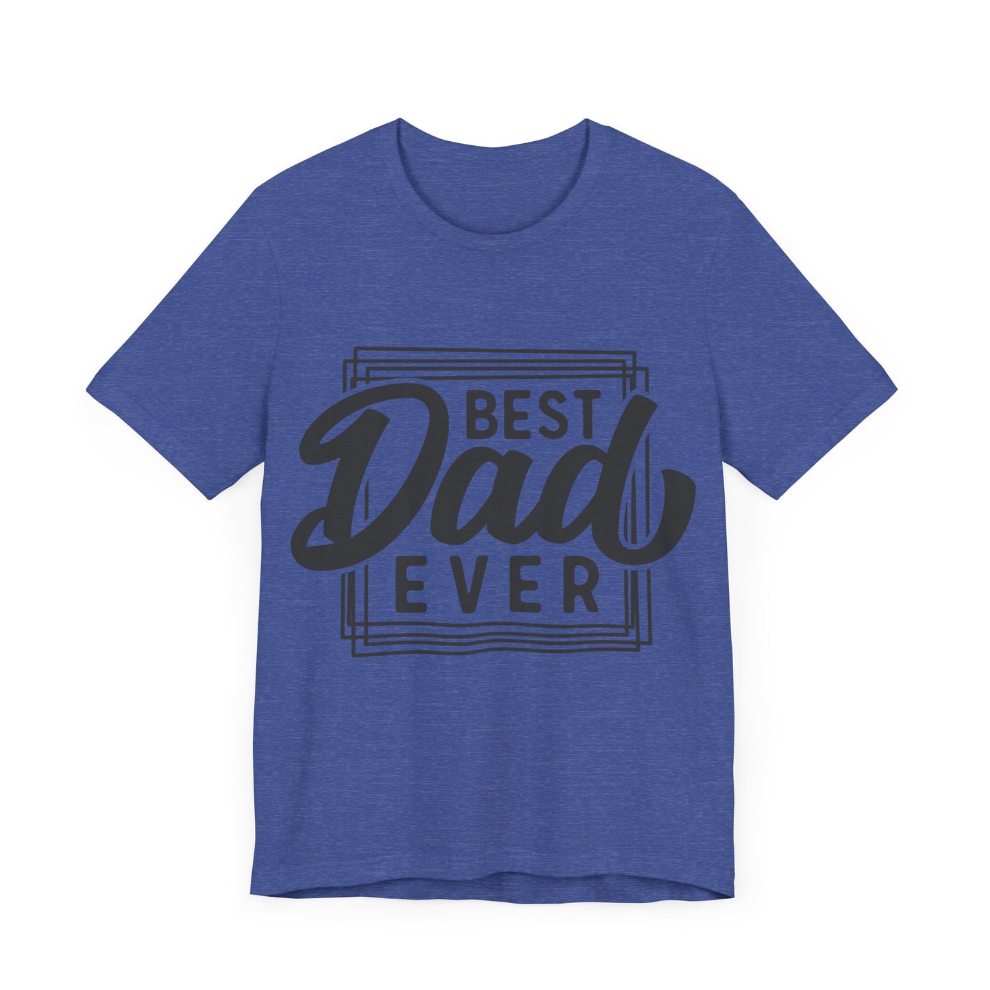 Best Dad Ever Jersey Short Sleeve Tee