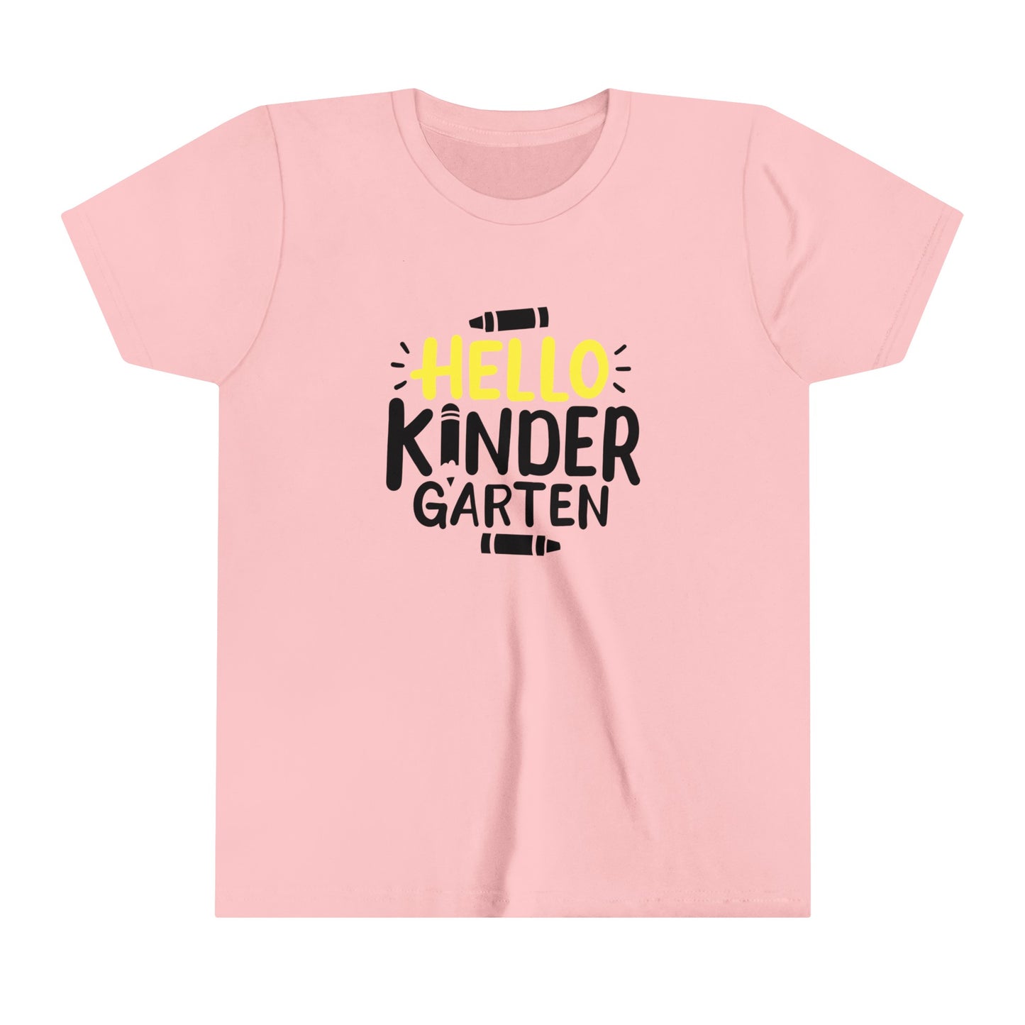 Hello Kindergarten Youth Short Sleeve Tee