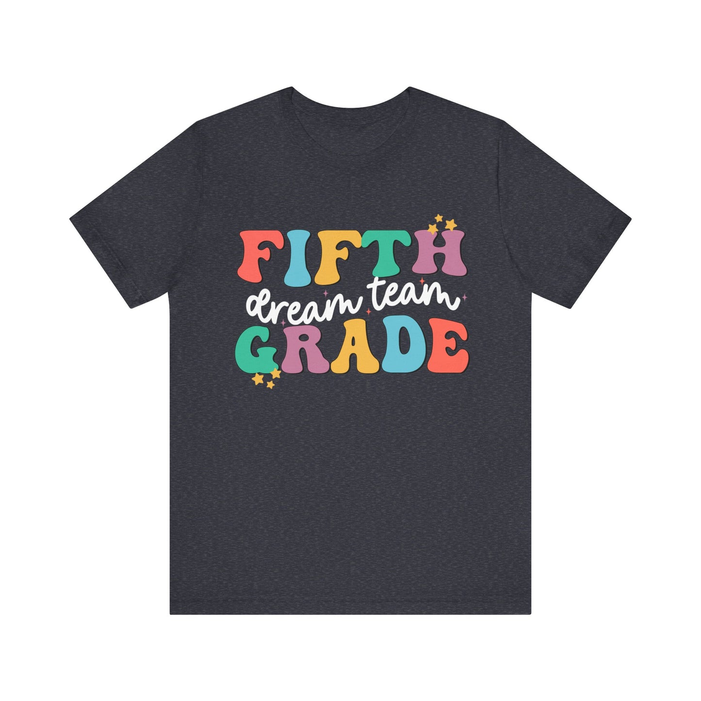 Fifth Grade Dream Team Jersey Short Sleeve Tee