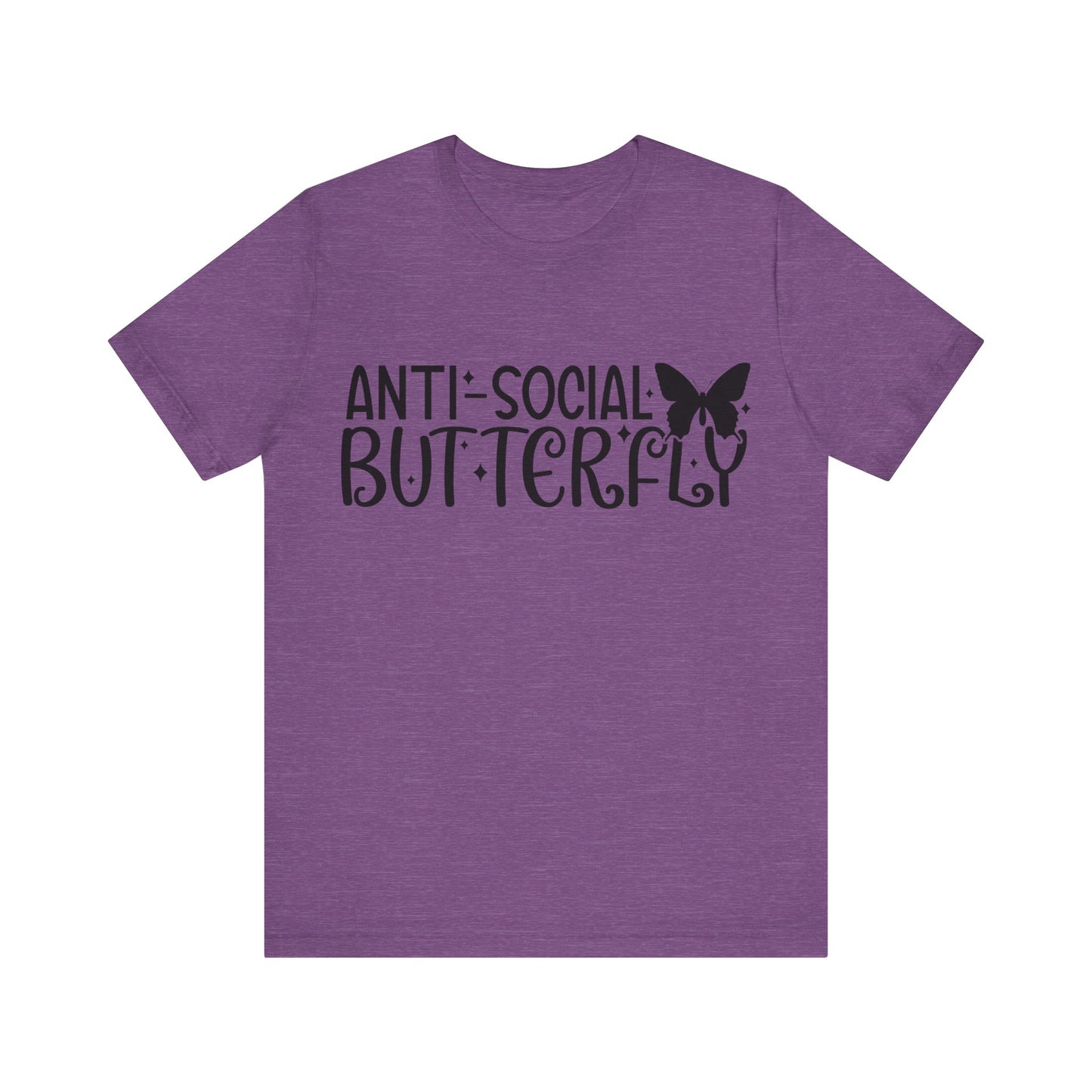Anti-Social Butterfly Short Sleeve Tee