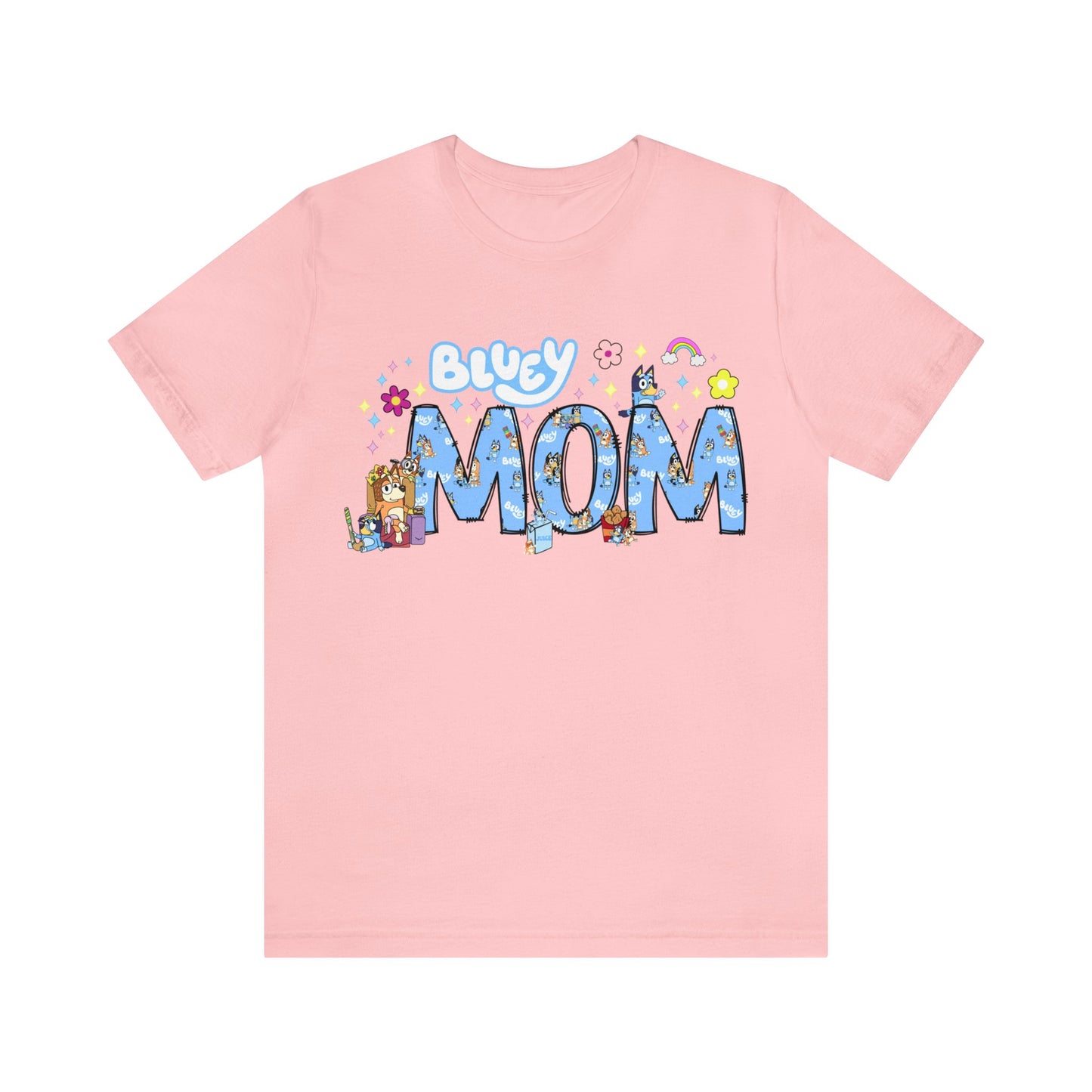 BLUEY MOM AFFIRMATIONS short sleeve tshirt