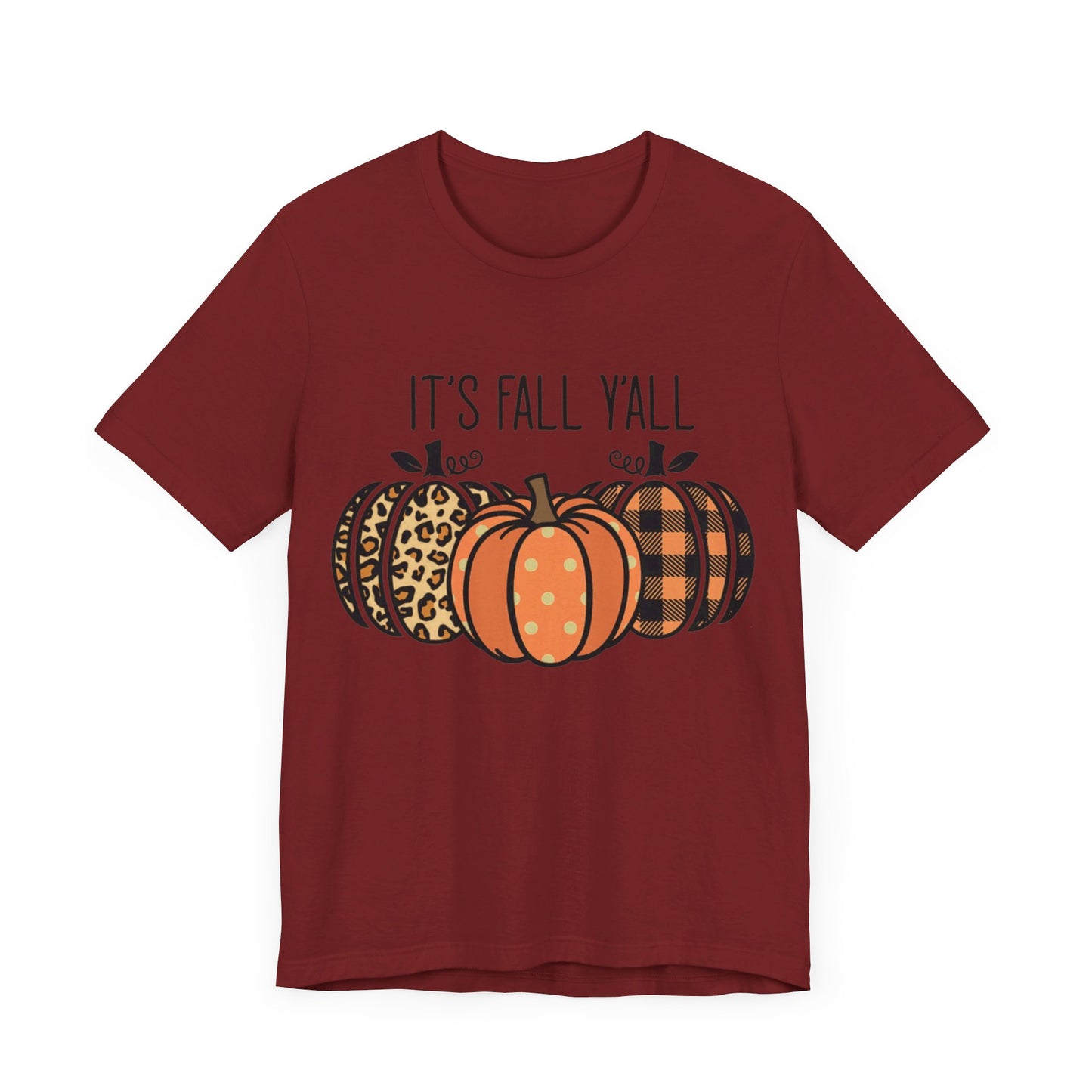 It's Fall Ya'll Jersey Short Sleeve Tee