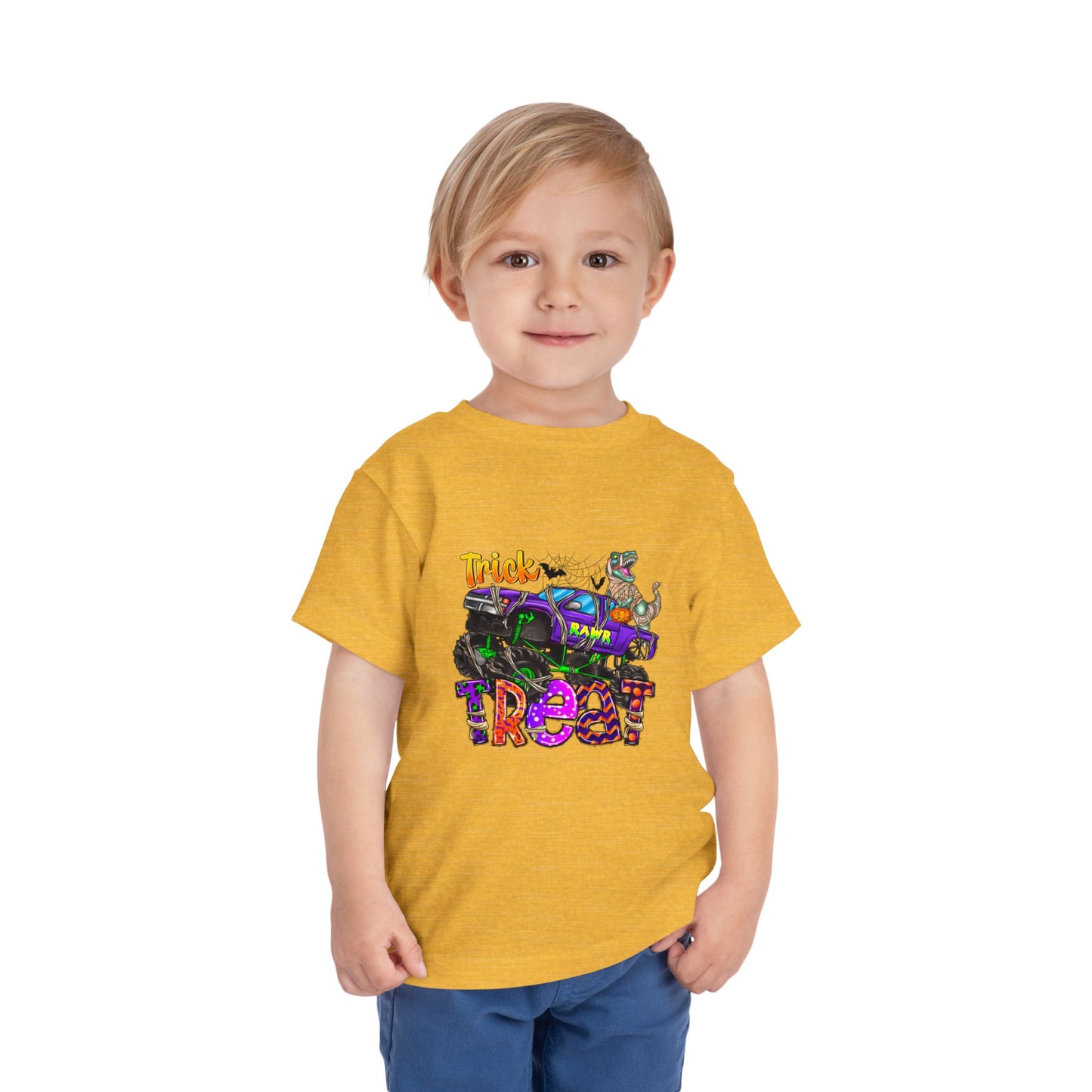 Trick rawr Treat Toddler Short Sleeve Tee