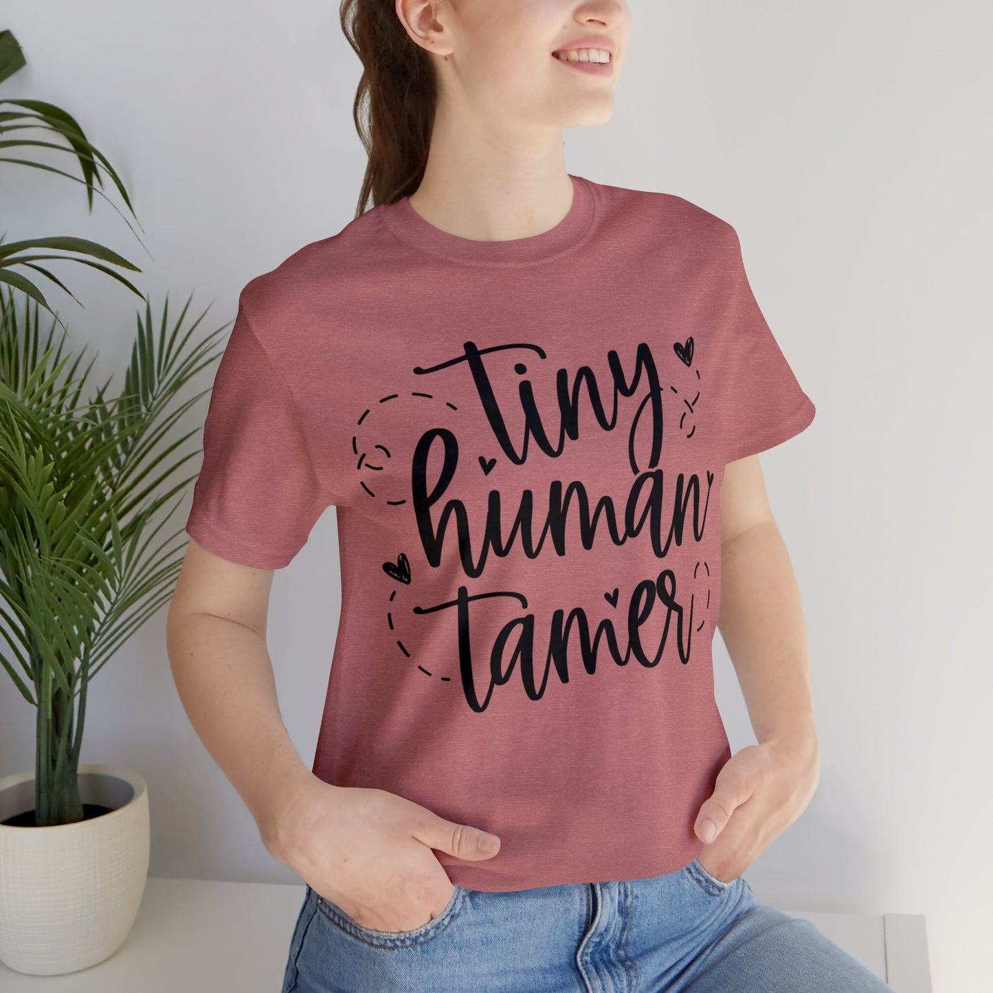 Tiny human tamer Short sleeve Tshirt