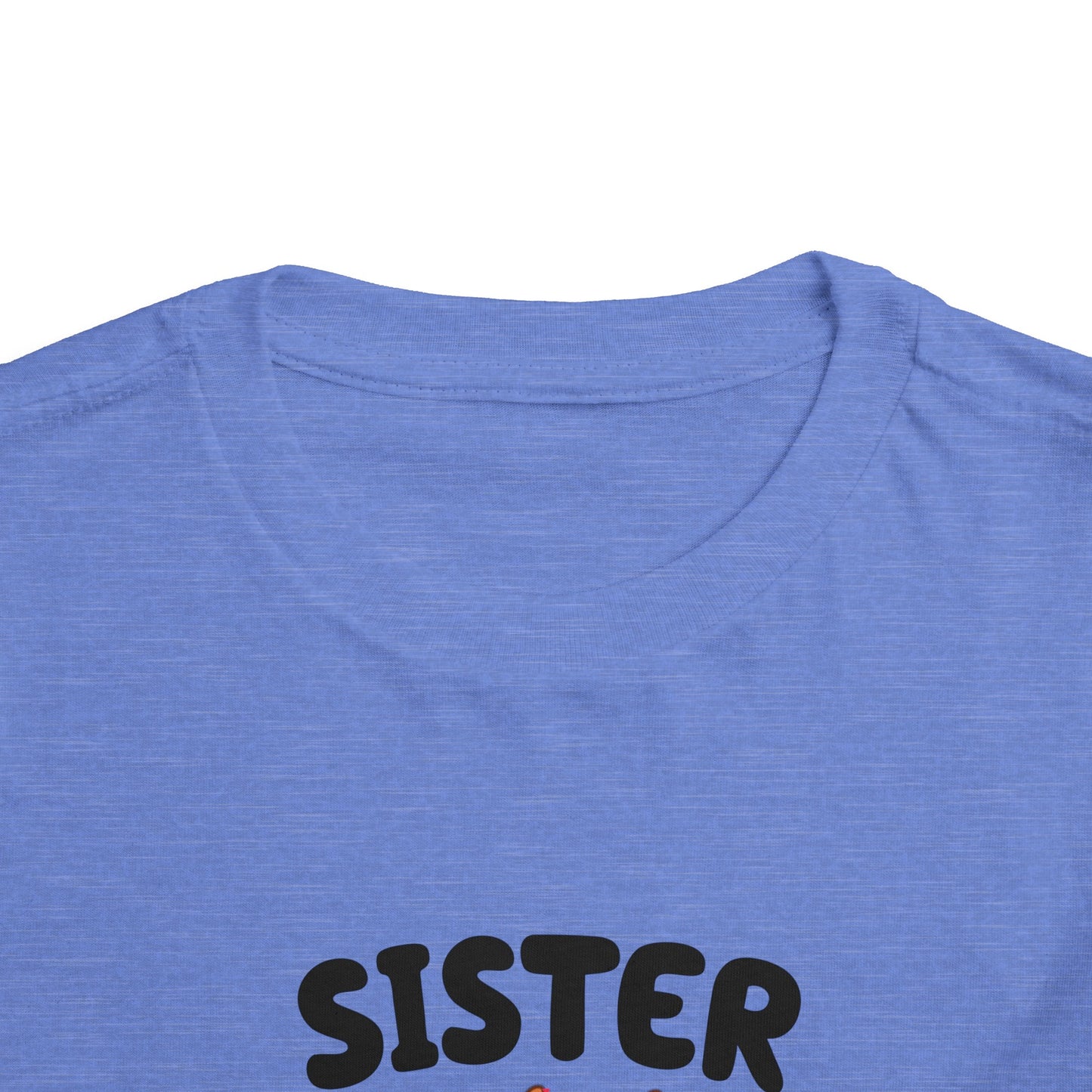 Sister Birthday Toddler Short Sleeve Tee