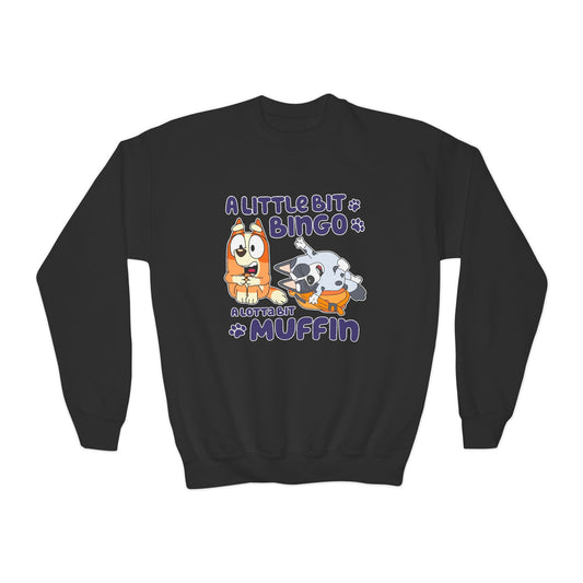 A Little Bit ....  A Lot a Bit Youth Crewneck Sweatshirt