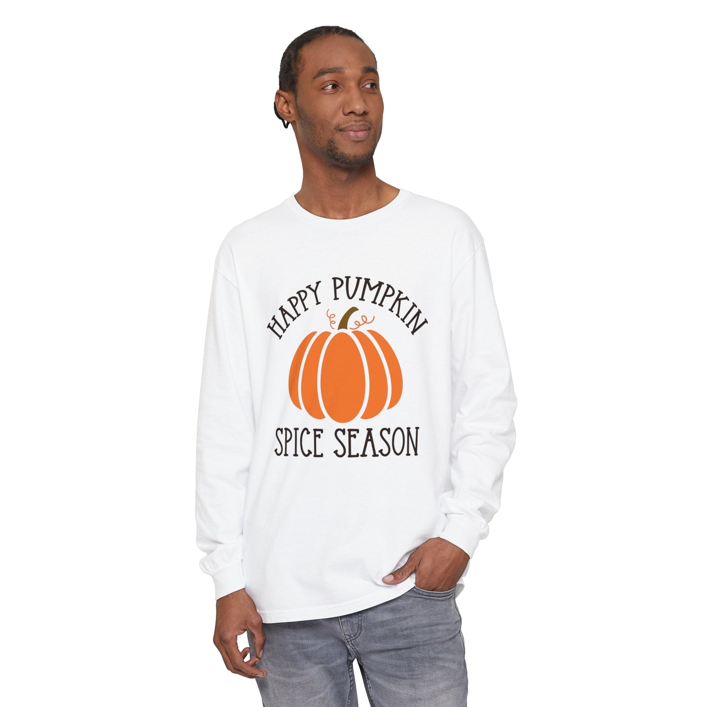 Happy Pumpkin Spice Season Long Sleeve T-Shirt