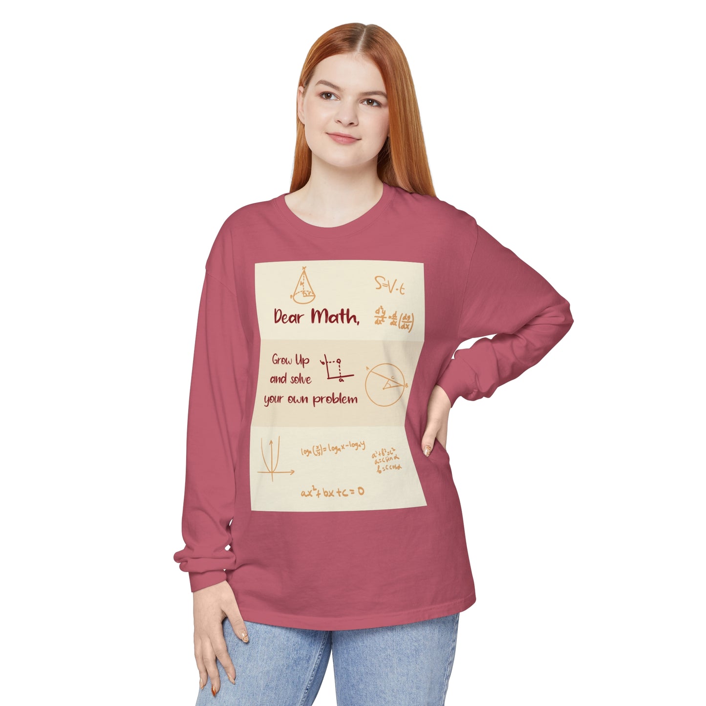 Dear Math Long Sleeve T-Shirt