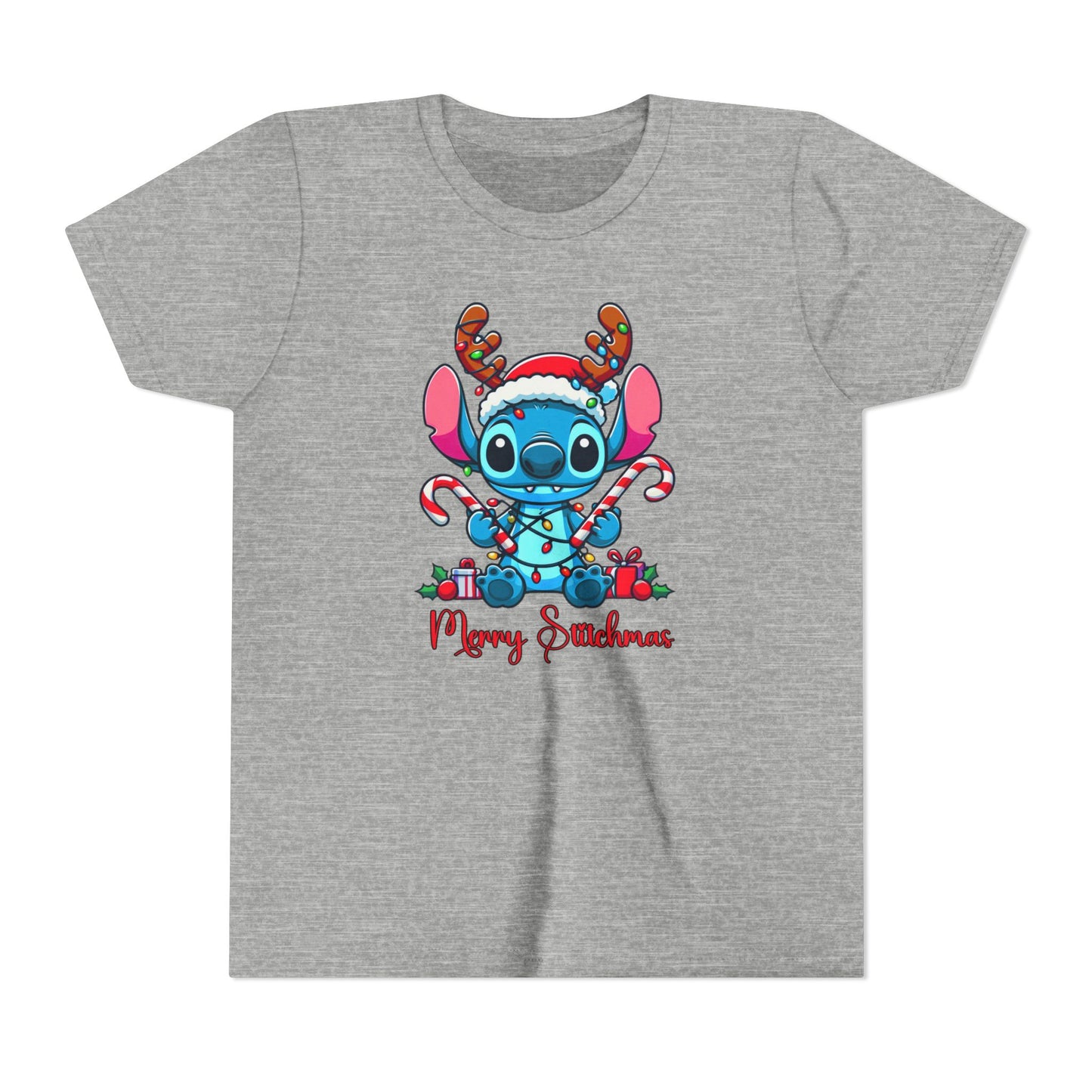 Merry Stitchmas Youth Short Sleeve Tee