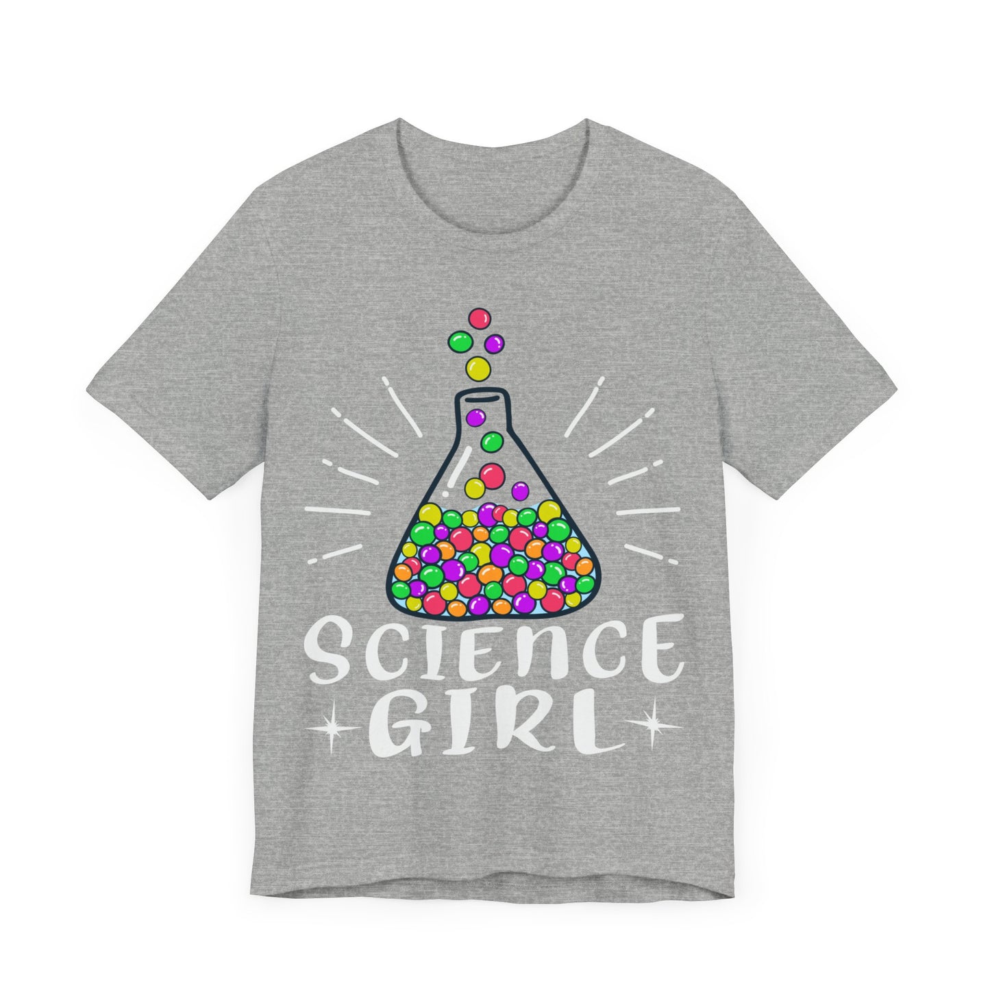 Science Girl Jersey Short Sleeve Tee