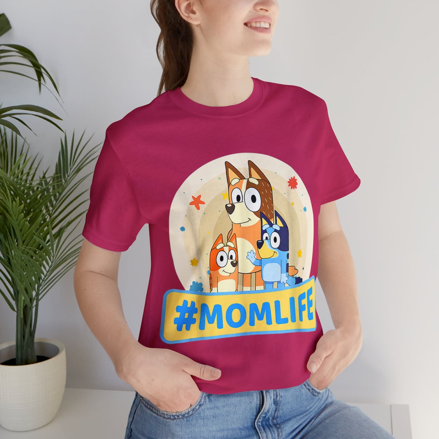 #MOM LIFE Short Sleeve Tshirt