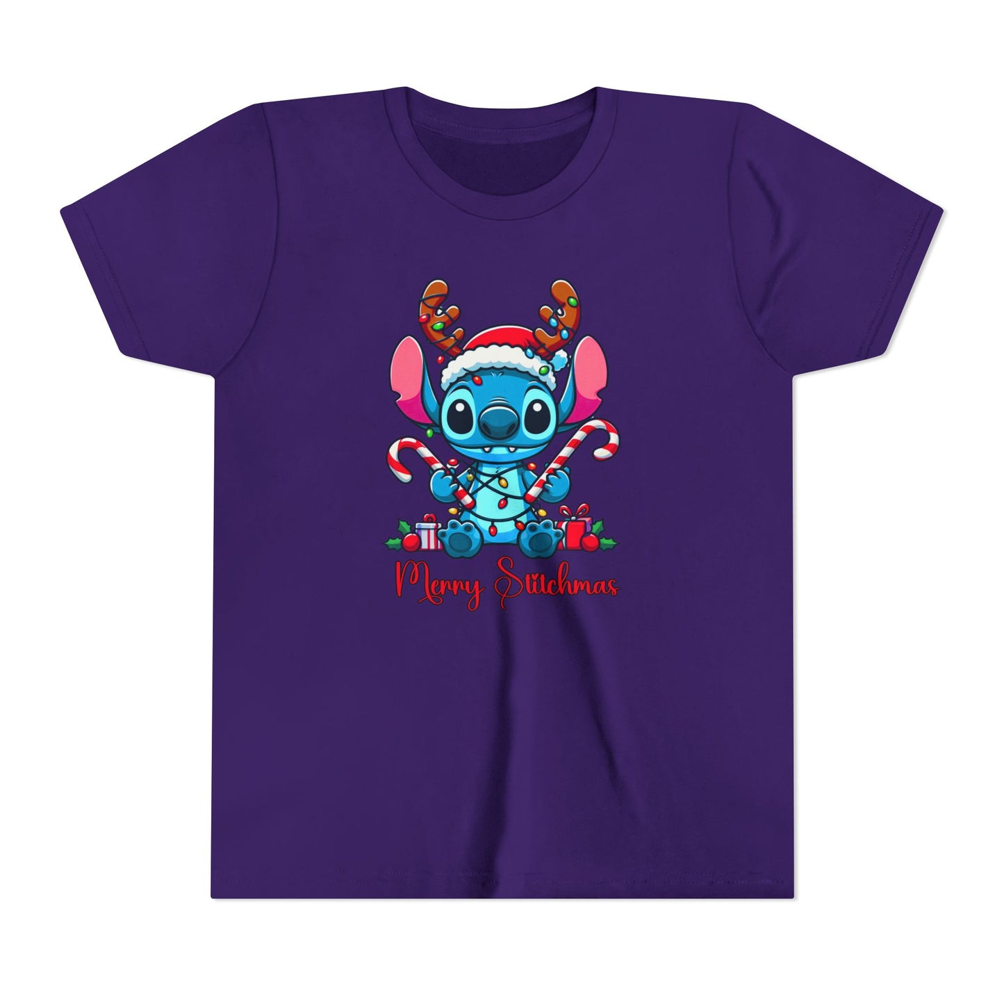 Merry Stitchmas Youth Short Sleeve Tee