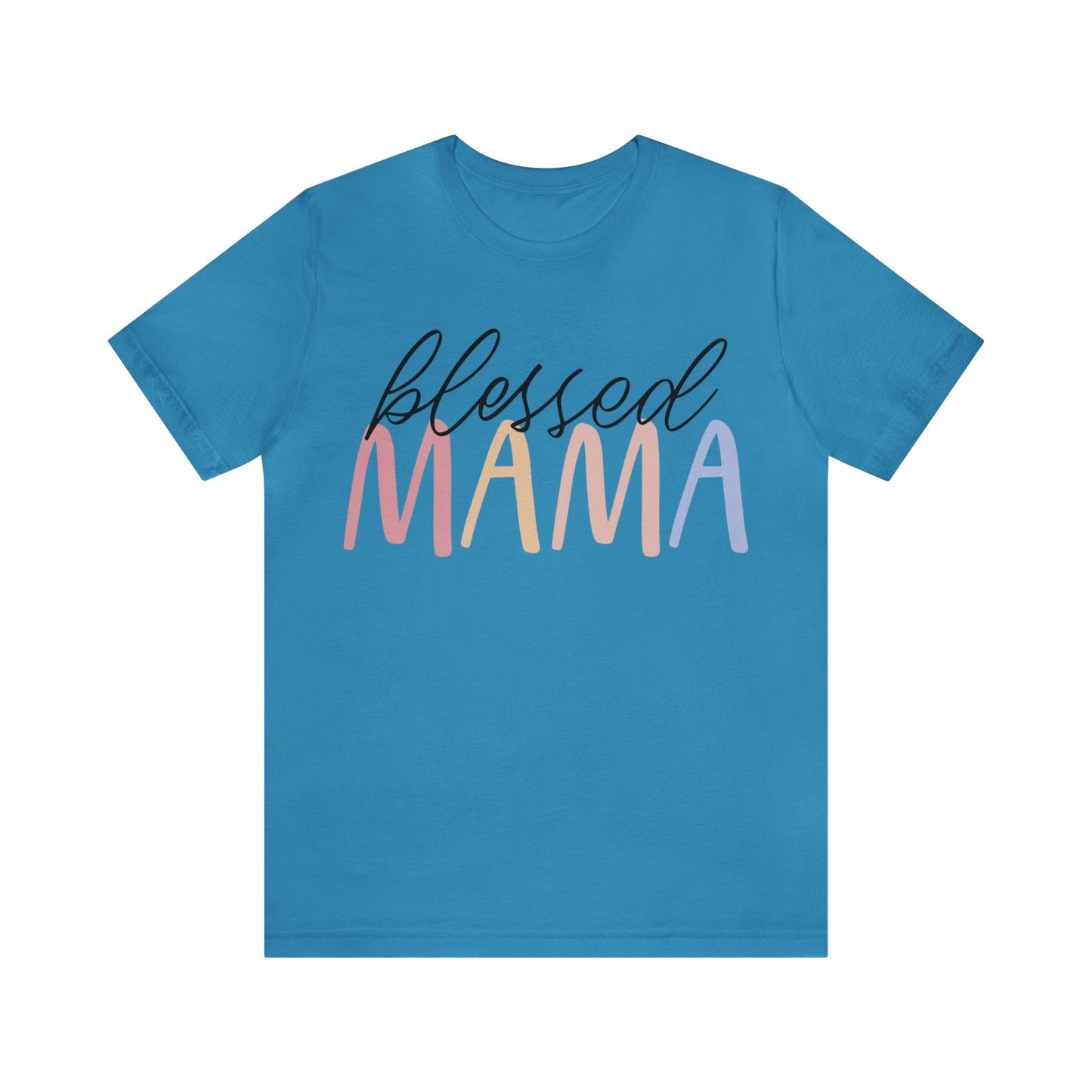 Blessed Mama short sleeve tshirt