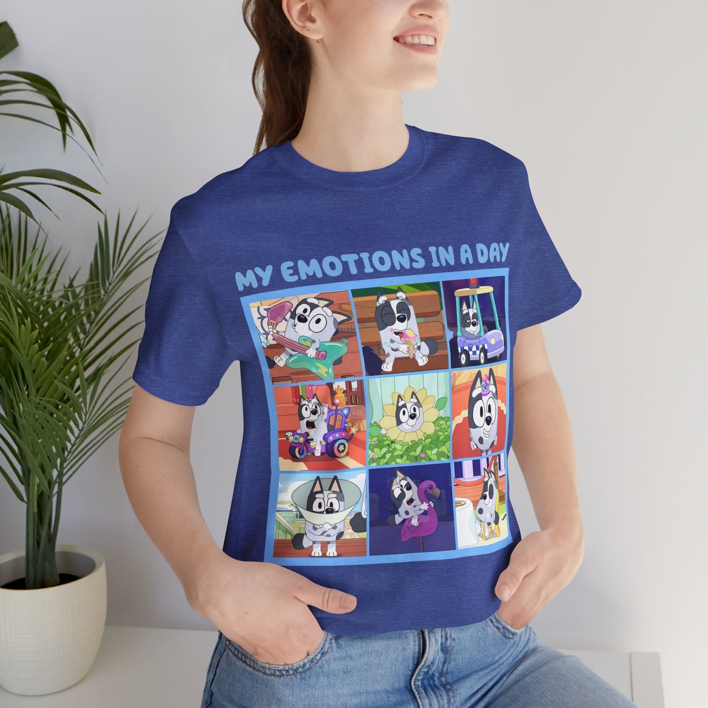 My Emotions in a Day Short Sleeve Tee