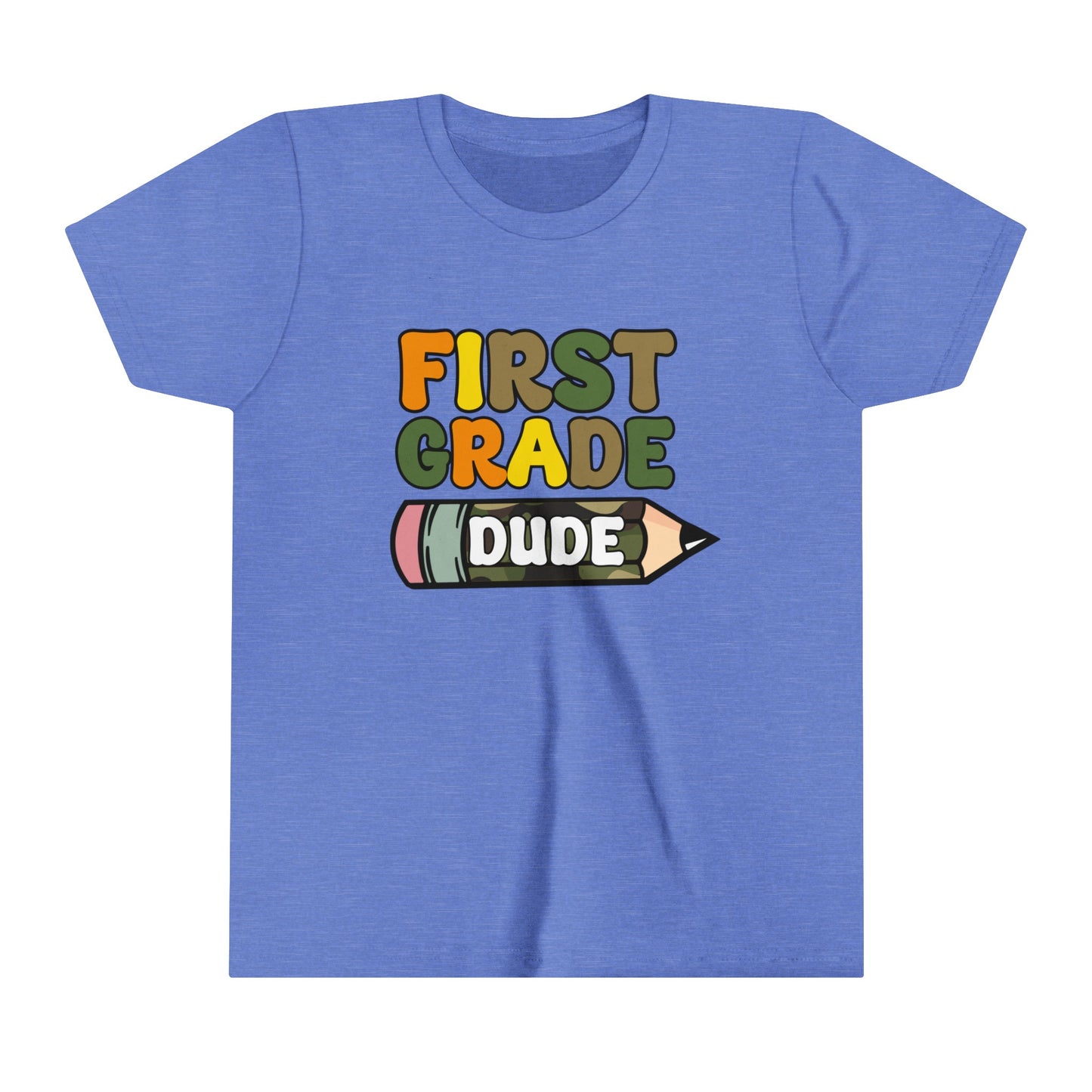 First Grade Dude Youth Short Sleeve Tee