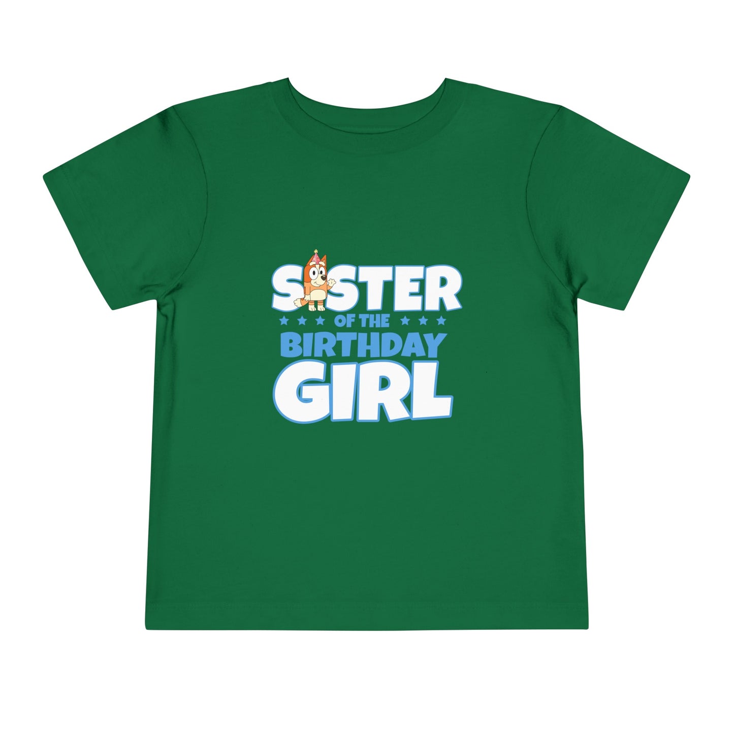 Sister of the Birthday Girl Toddler Short Sleeve Tee