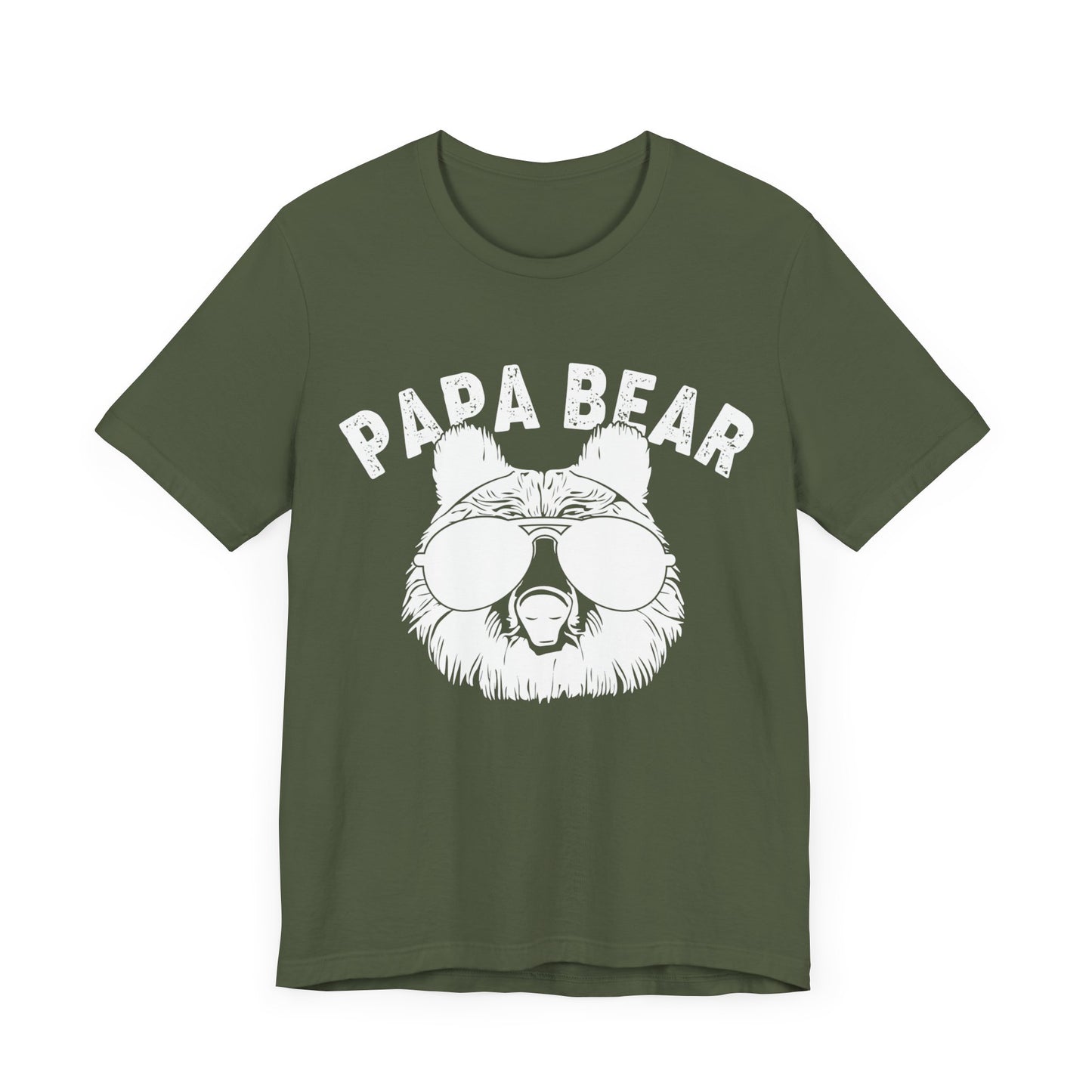 Papa Bear Jersey Short Sleeve Tee