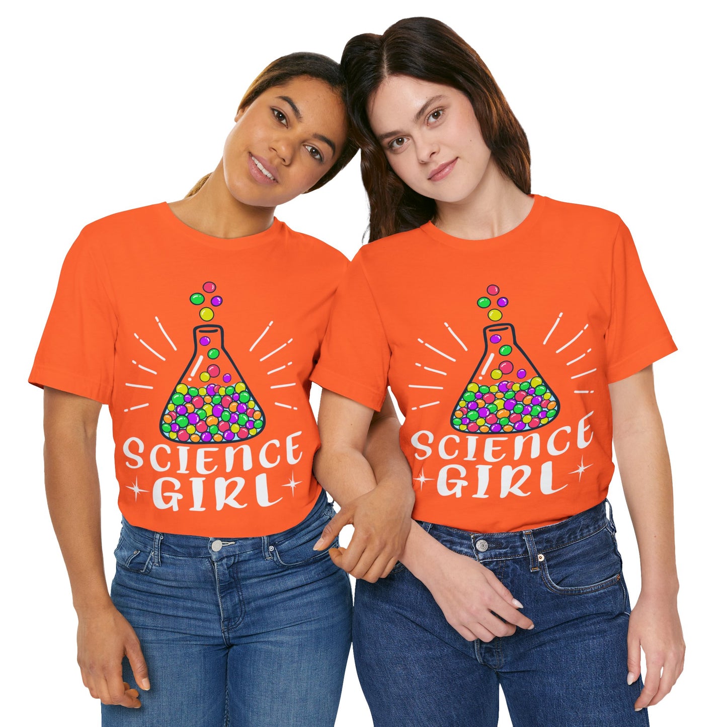 Science Girl Jersey Short Sleeve Tee