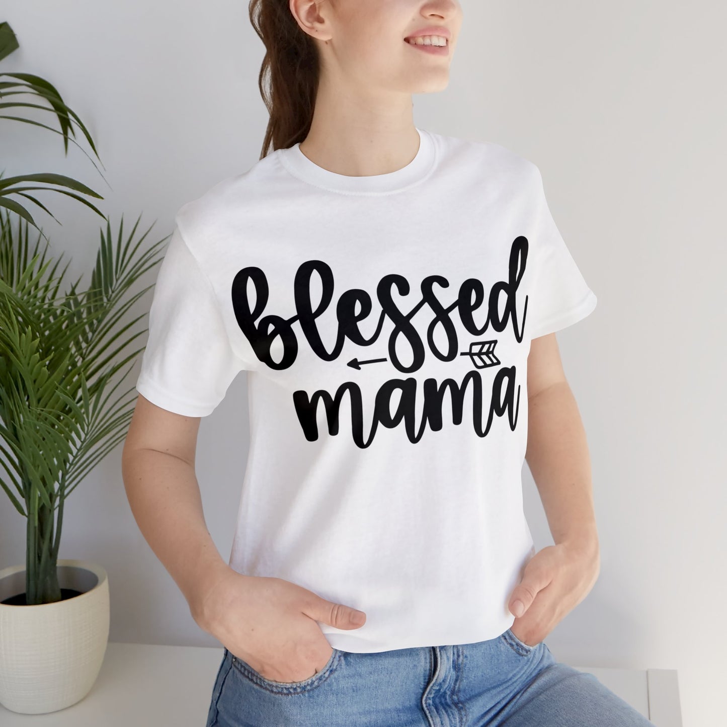Blessed Mama short sleeve Tshirt