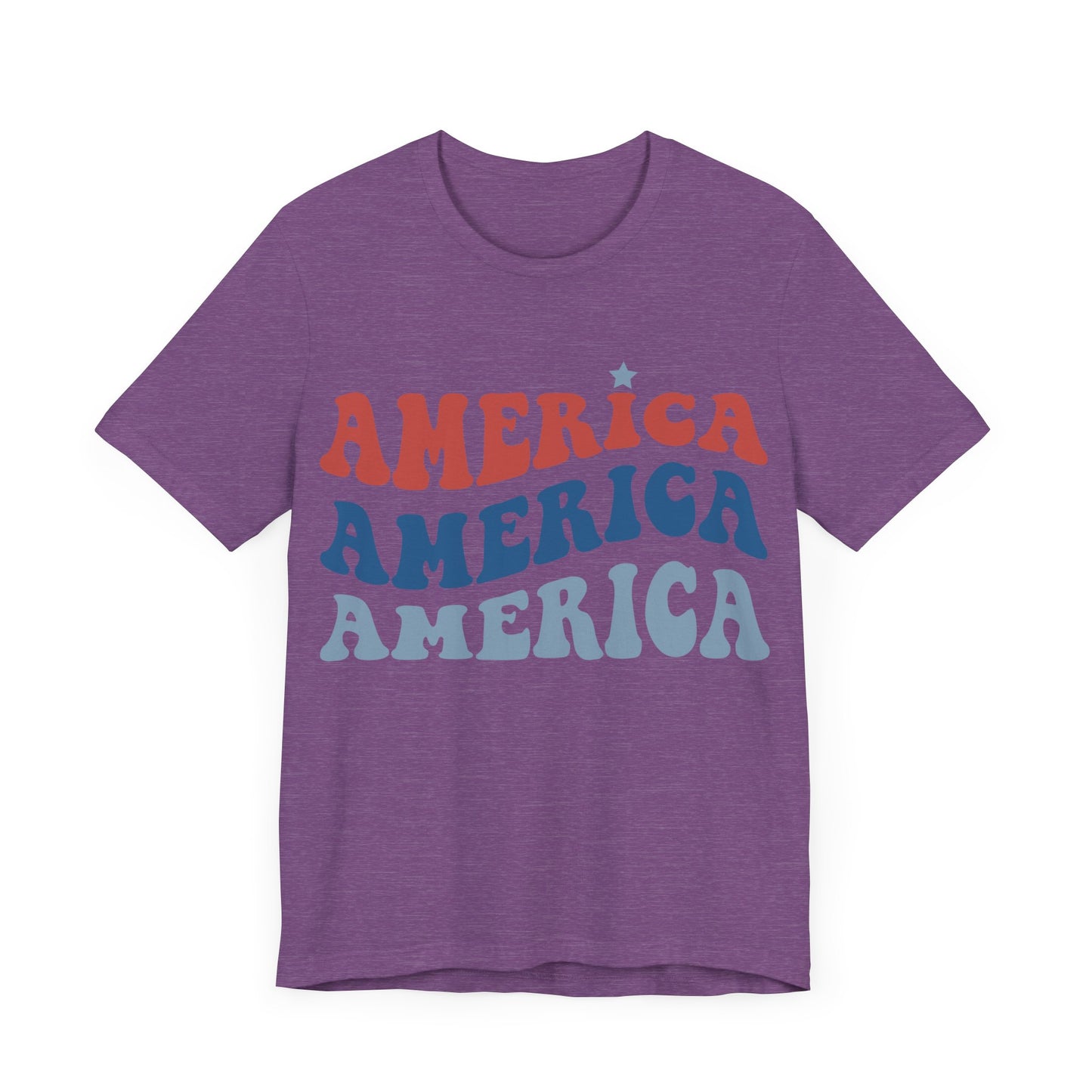 AMERICA Jersey Short Sleeve Tee