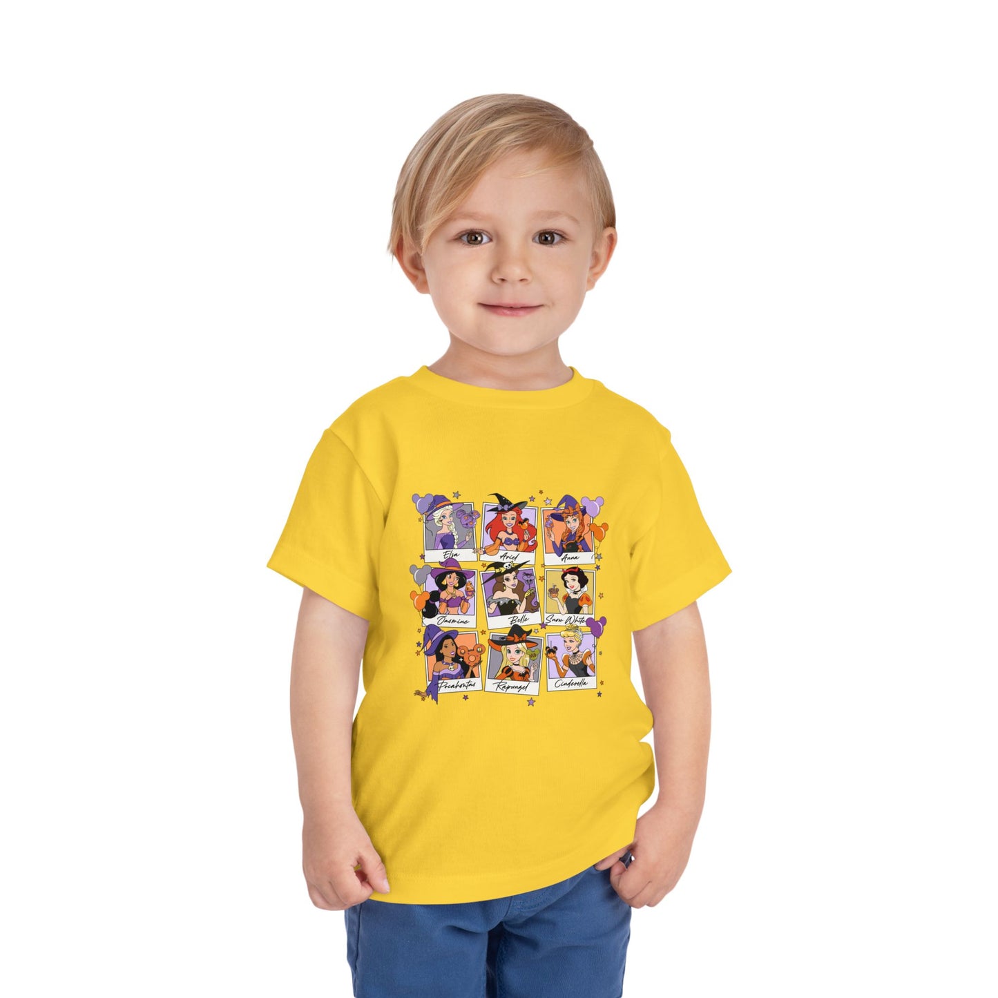 Disney Princess Halloween Toddler Short Sleeve Tee