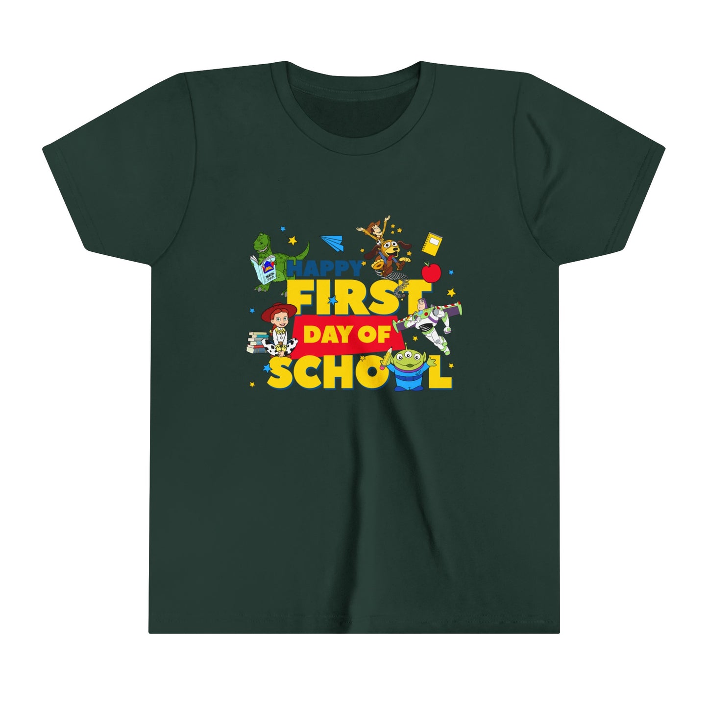 First Day of School Youth Short Sleeve Tee