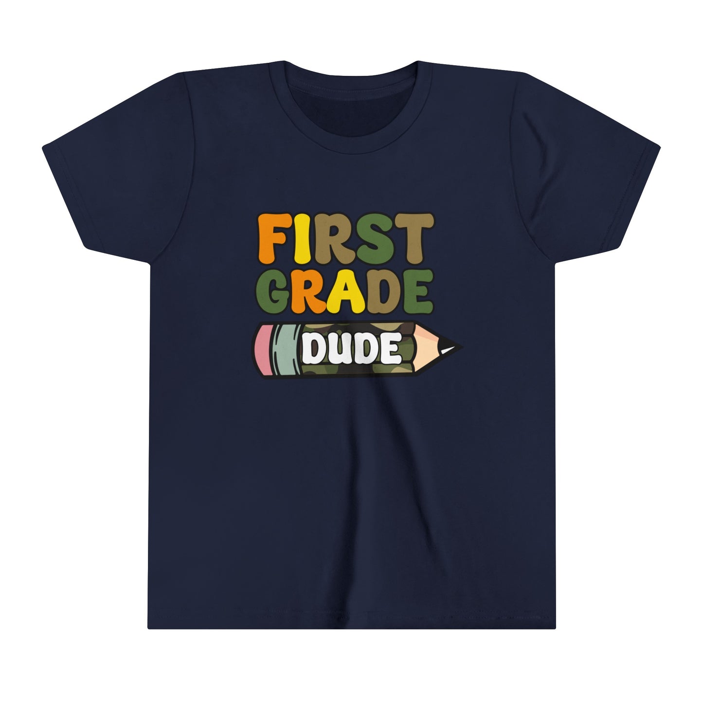 First Grade Dude Youth Short Sleeve Tee