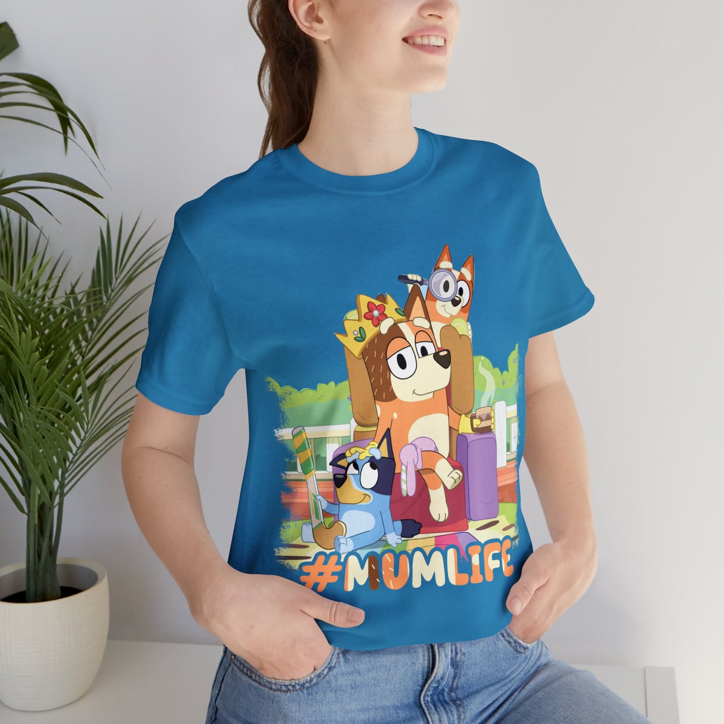 Mum Life Short Sleeve Tshirt