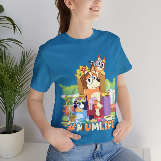 Mum Life Short Sleeve Tshirt