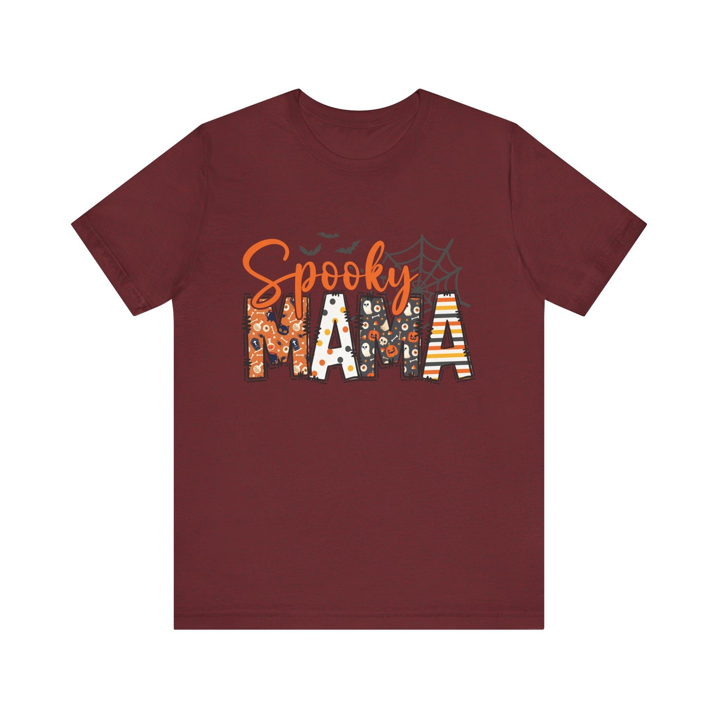 Spooky Mama Jersey Short Sleeve Tee