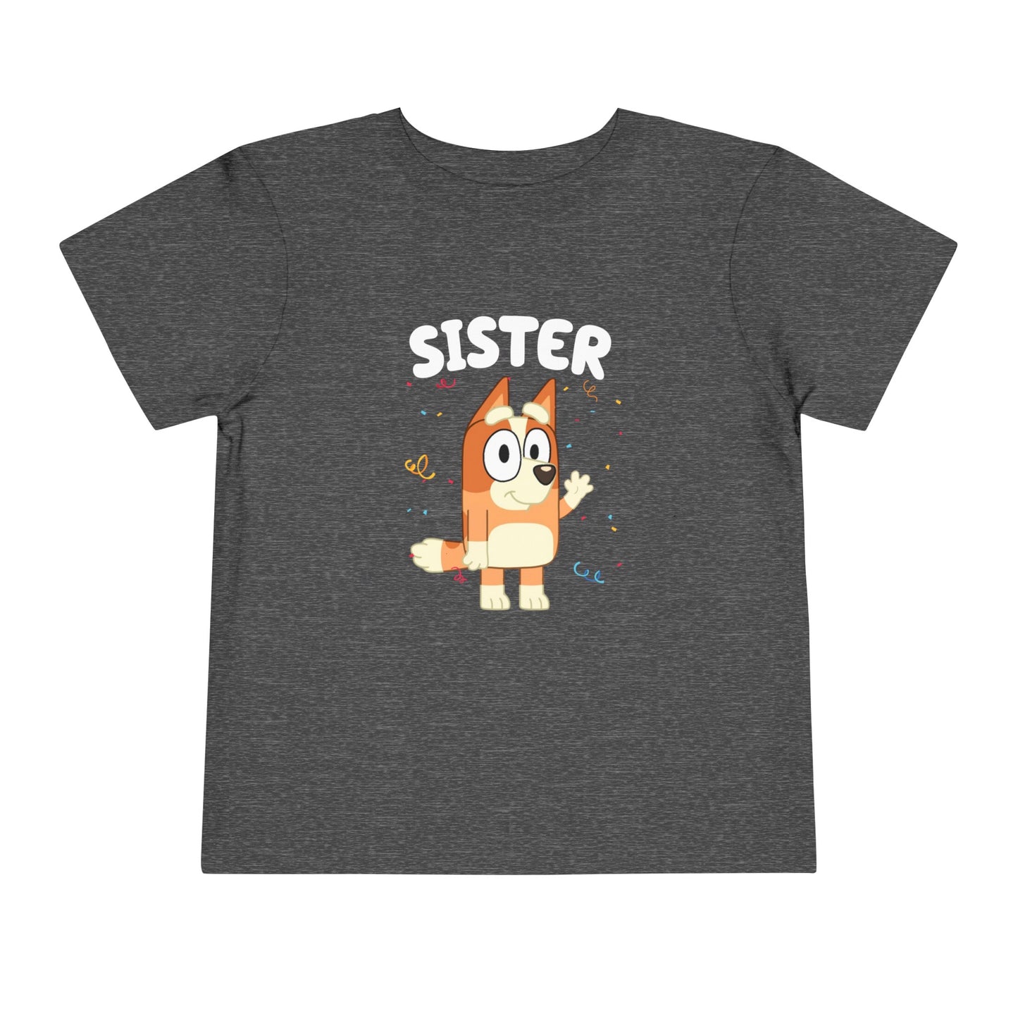 Sister Birthday Toddler Short Sleeve Tee