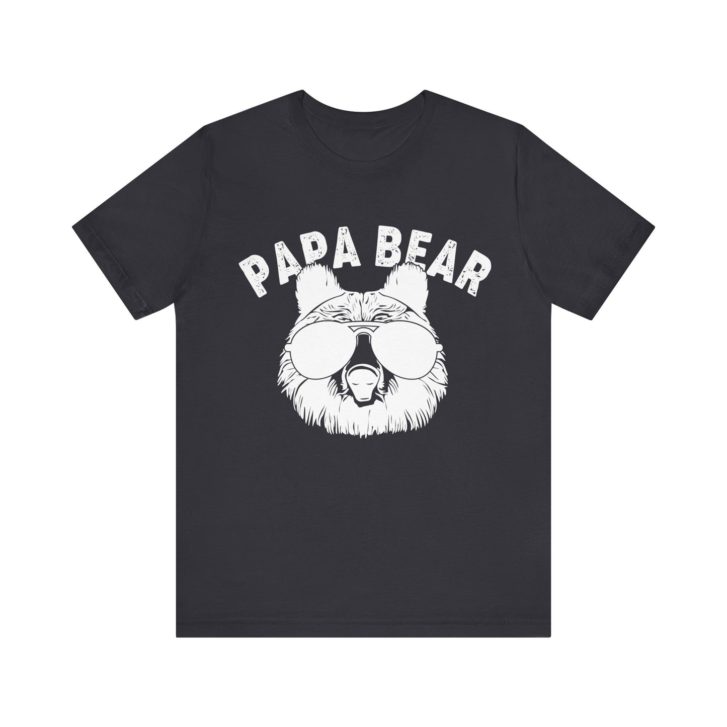 Papa Bear Jersey Short Sleeve Tee