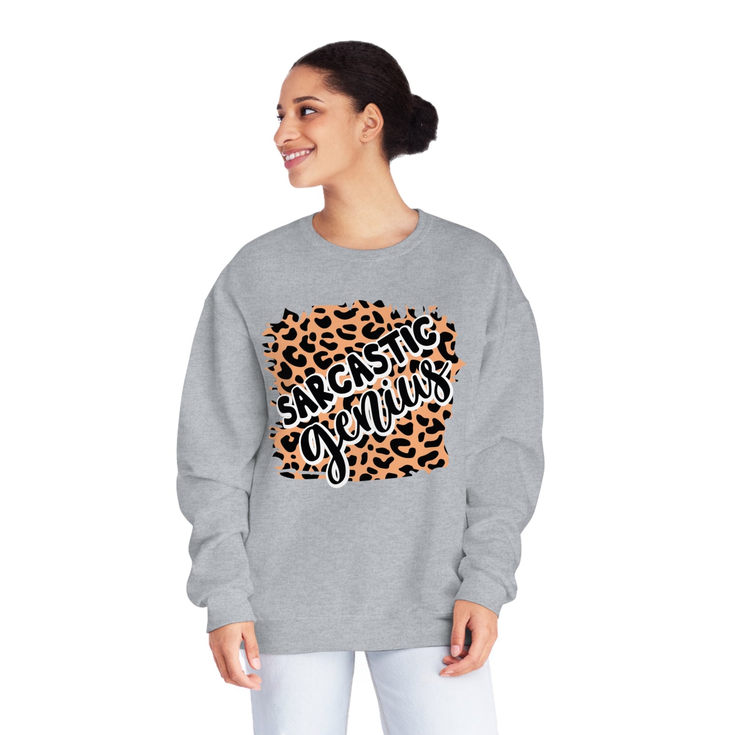 Sarcastic Genius Crewneck Sweatshirt
