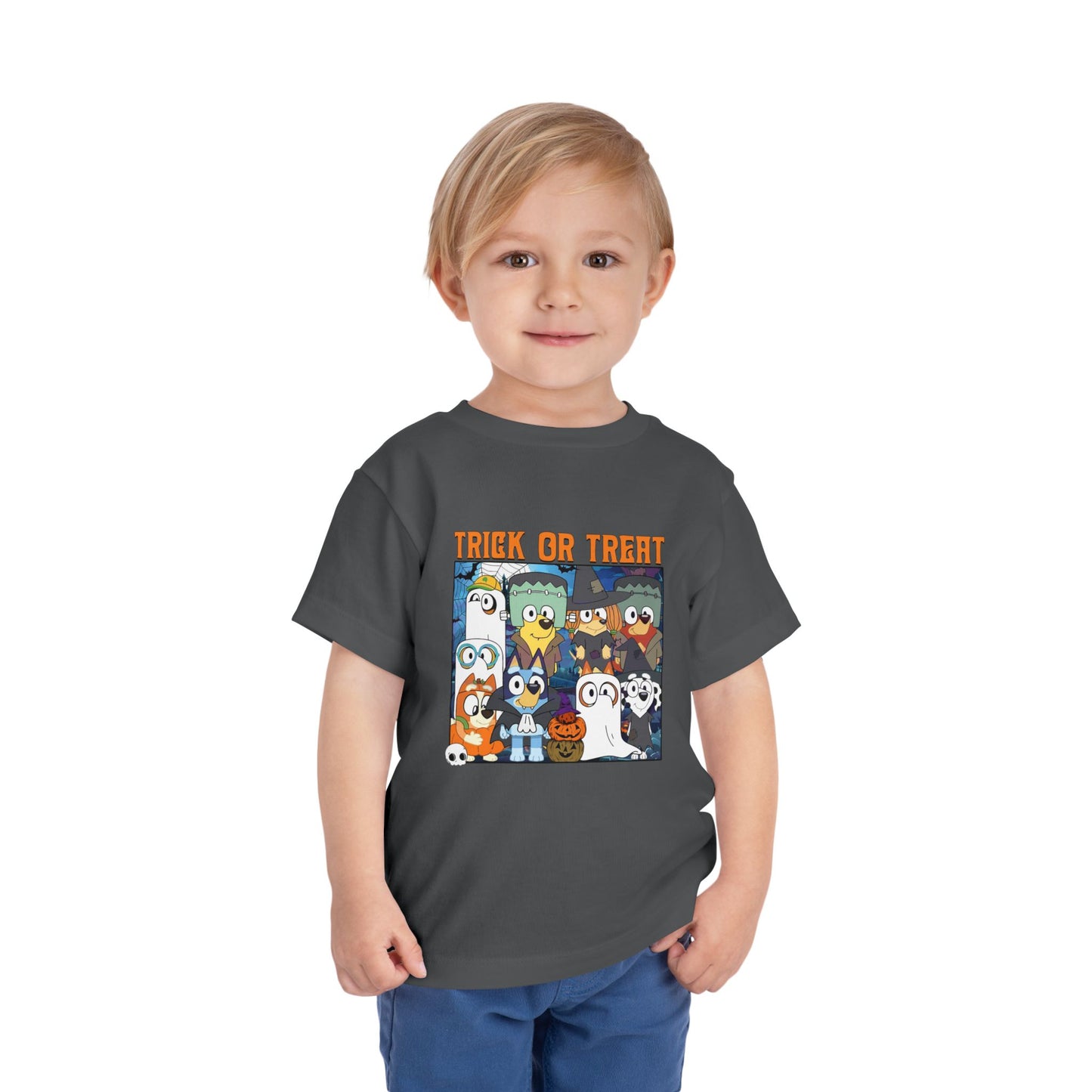 Trick or Treat Toddler Short Sleeve Tee
