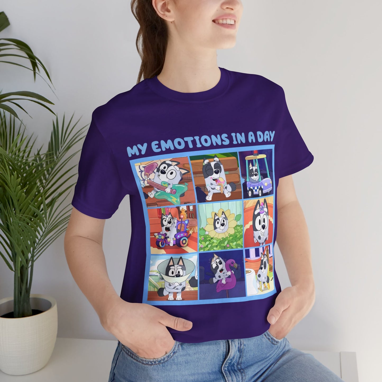 My Emotions in a Day Short Sleeve Tee