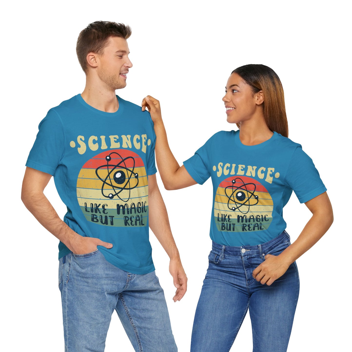 Science Like Magic but Real Jersey Short Sleeve Tee