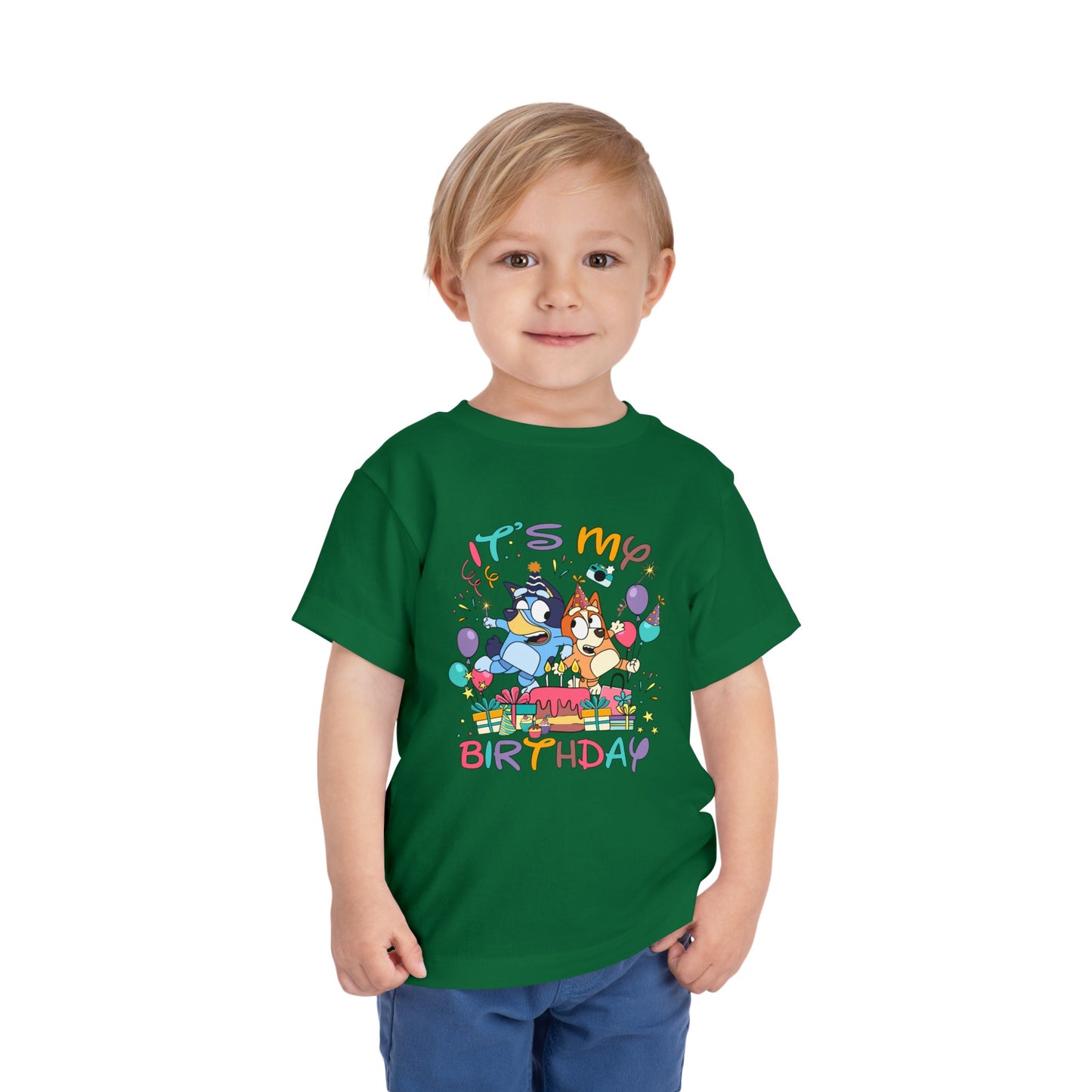 It's My Birthday Toddler Short Sleeve Tee