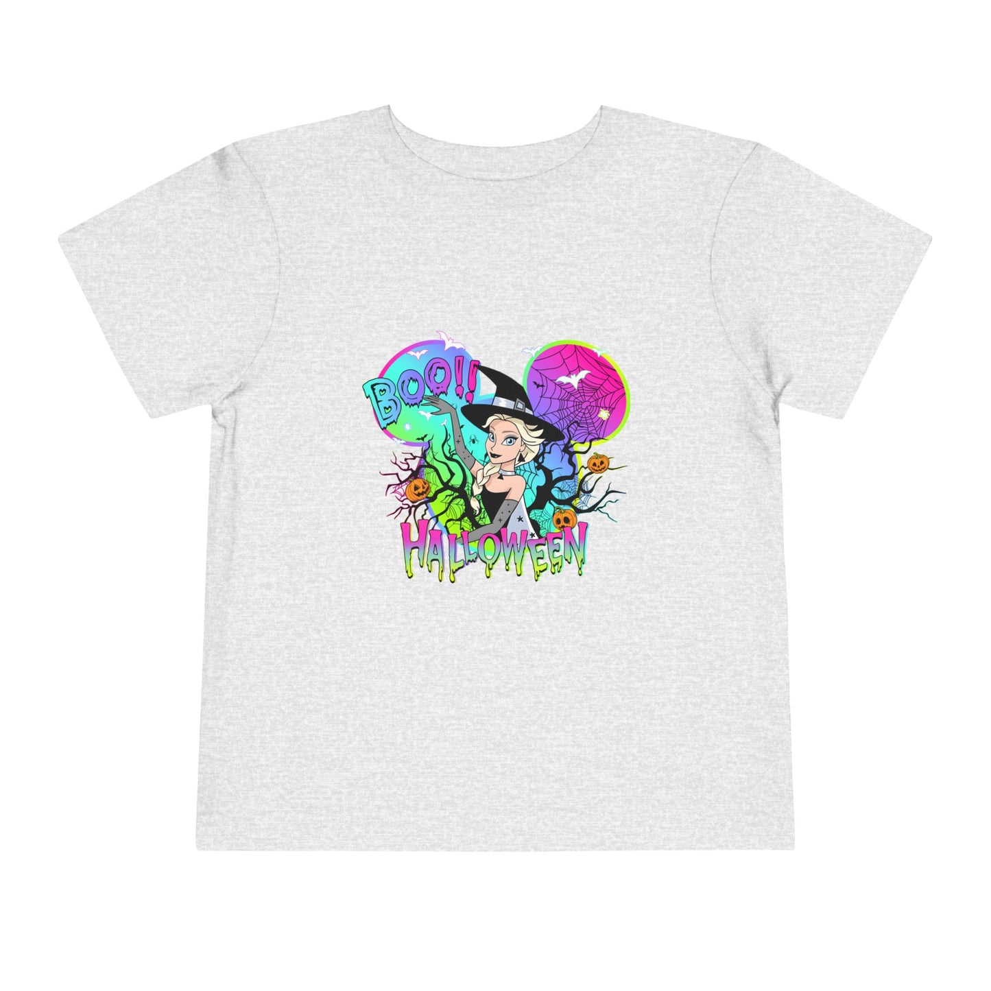 Elsa Boo! Halloween Toddler Short Sleeve Tee