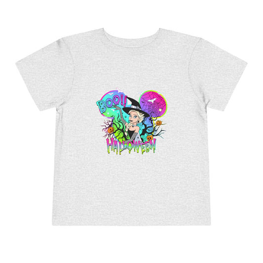 Elsa Boo! Halloween Toddler Short Sleeve Tee