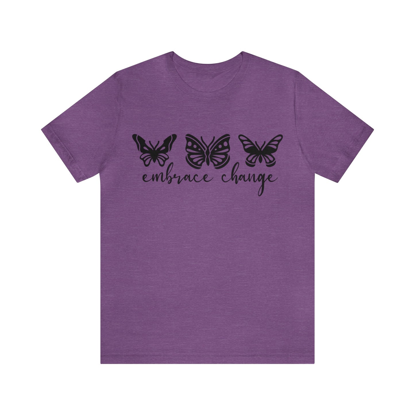 Embrace Change Butterflies Short sleeve Tshirt