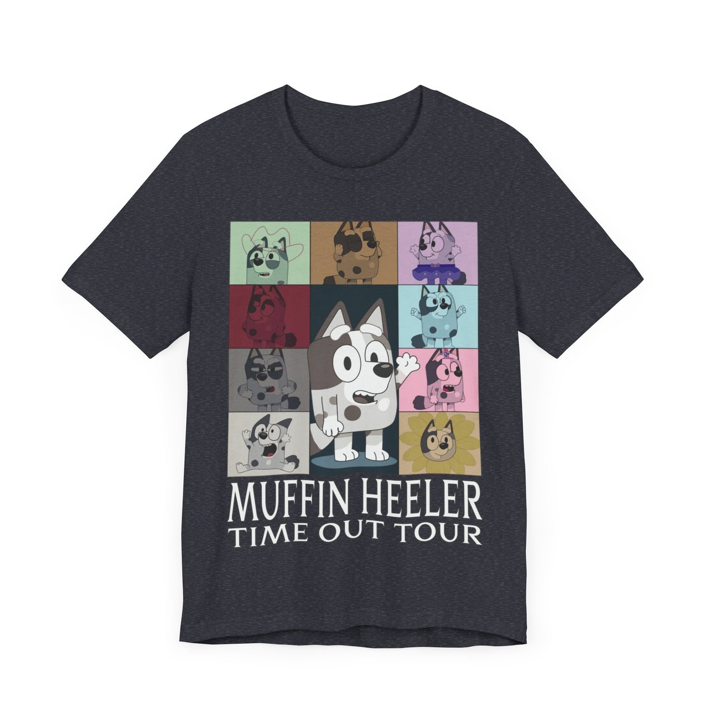 Muffin Heeler Time Out Tour Jersey Short Sleeve Tee