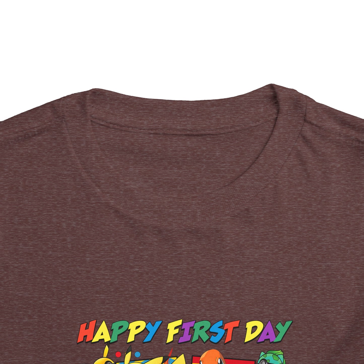 Happy First Day of School Toddler Short Sleeve Tee