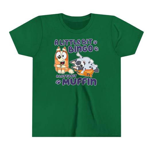 A Little Bit Bingo Youth Short Sleeve Tee