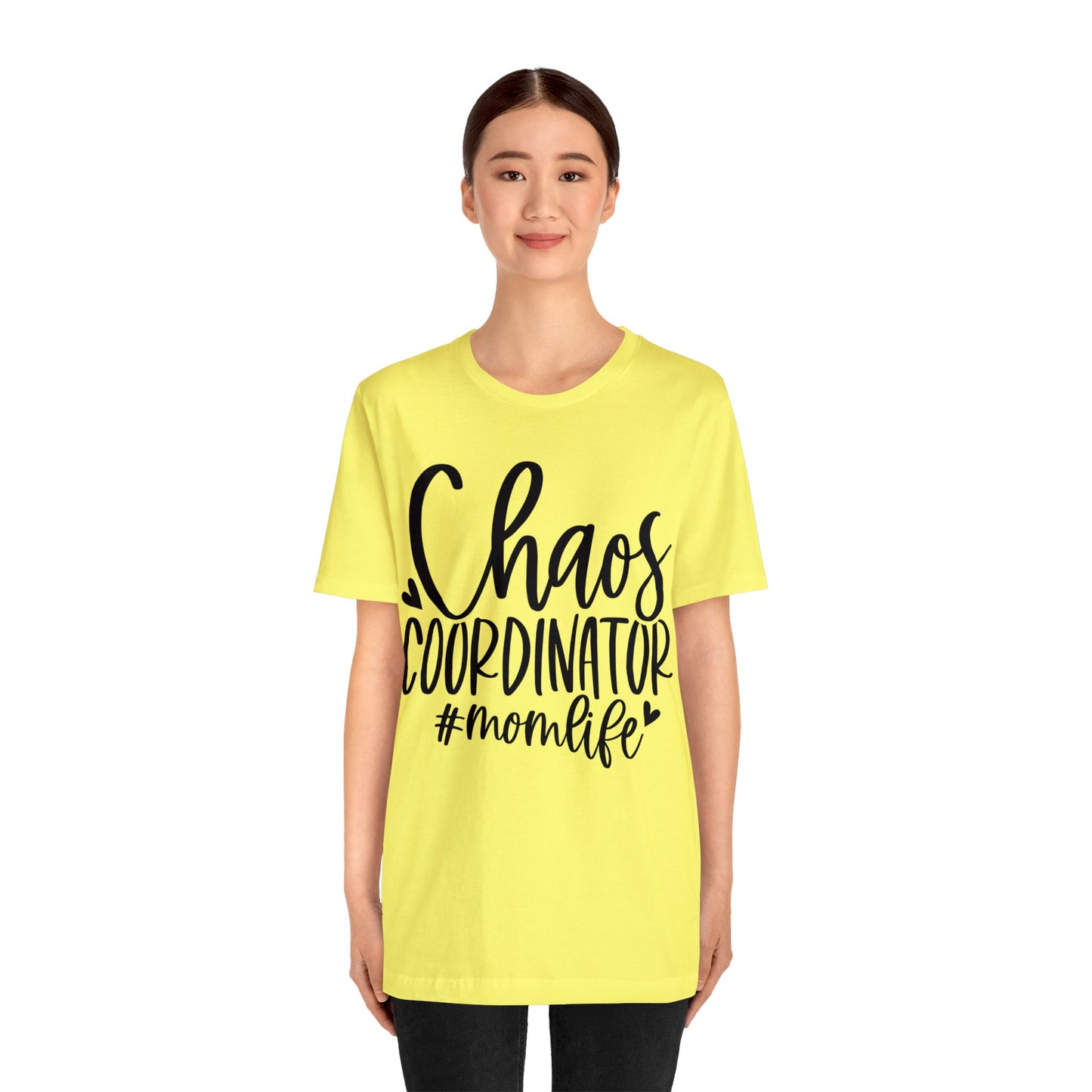 Chaos Coordinator #momlife short sleeve tshirt